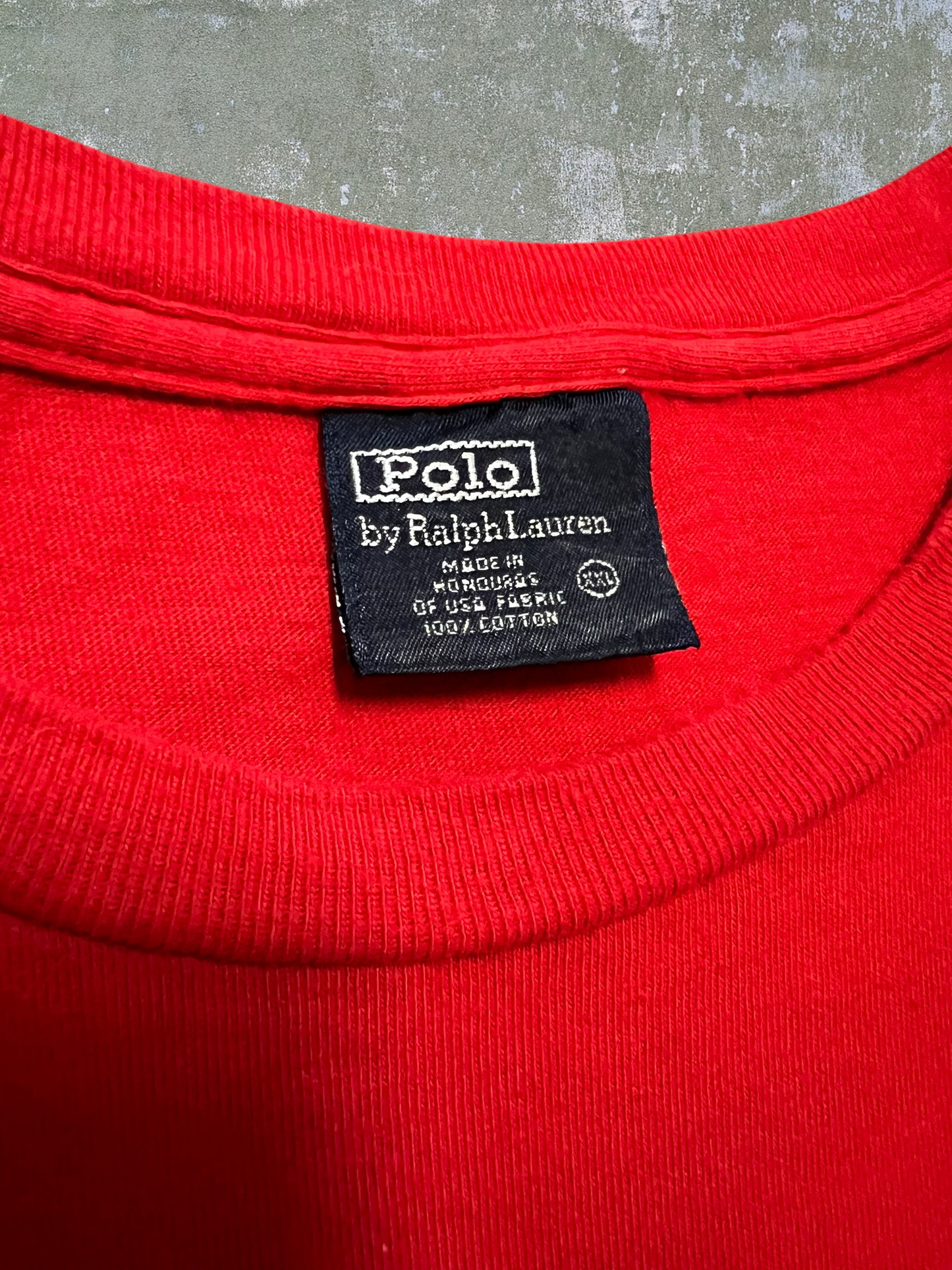 Early-2000s Polo Ralph Lauren Spellout Tee (XXL)