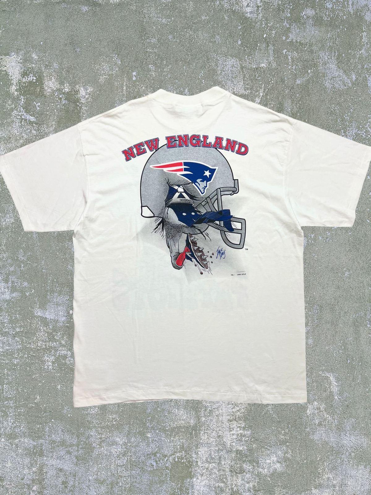 1993 Nutmeg New England Patriots Tee (XL)