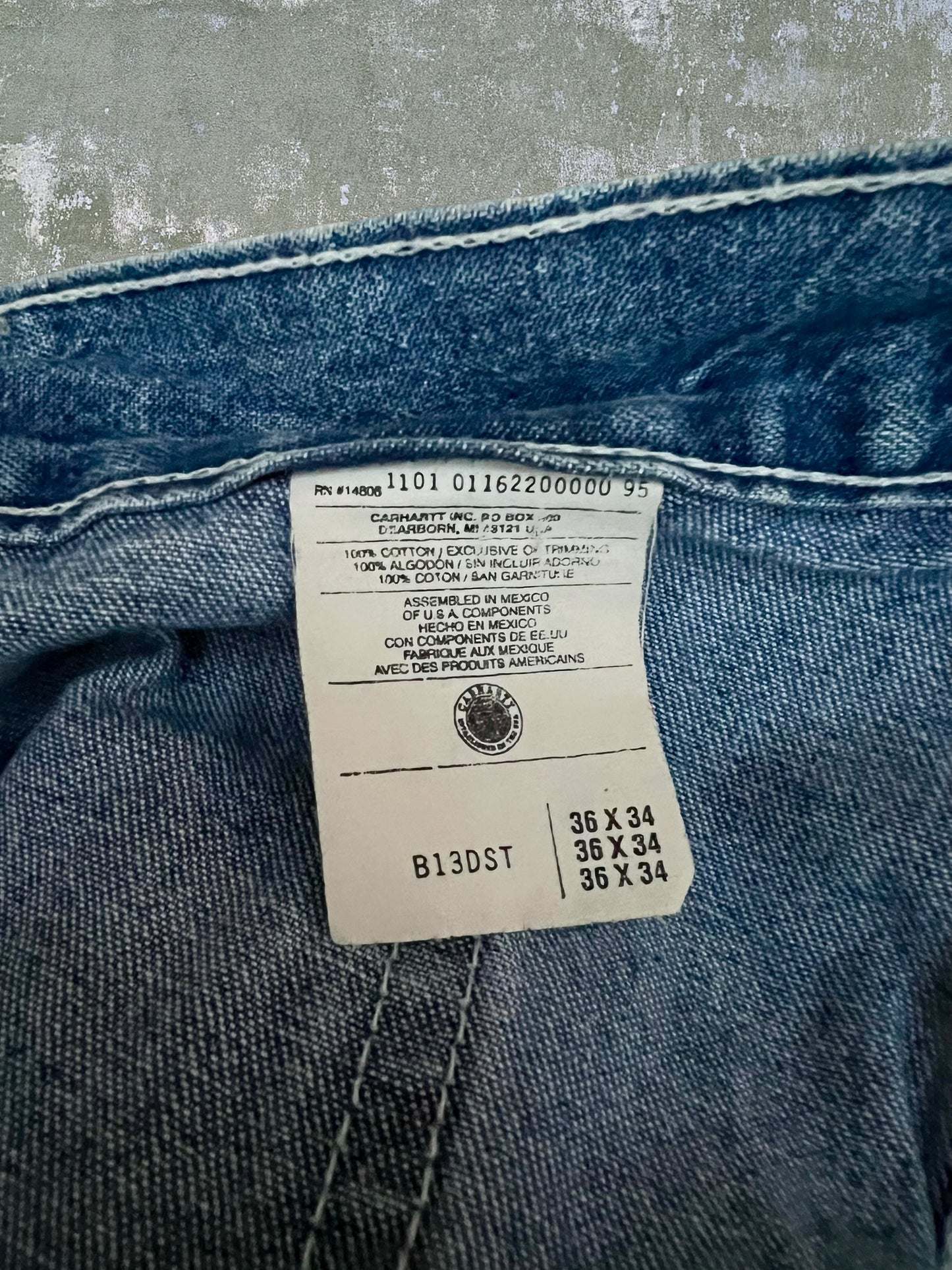 Early-2000s Carhartt Carpenter Jeans (36x34)