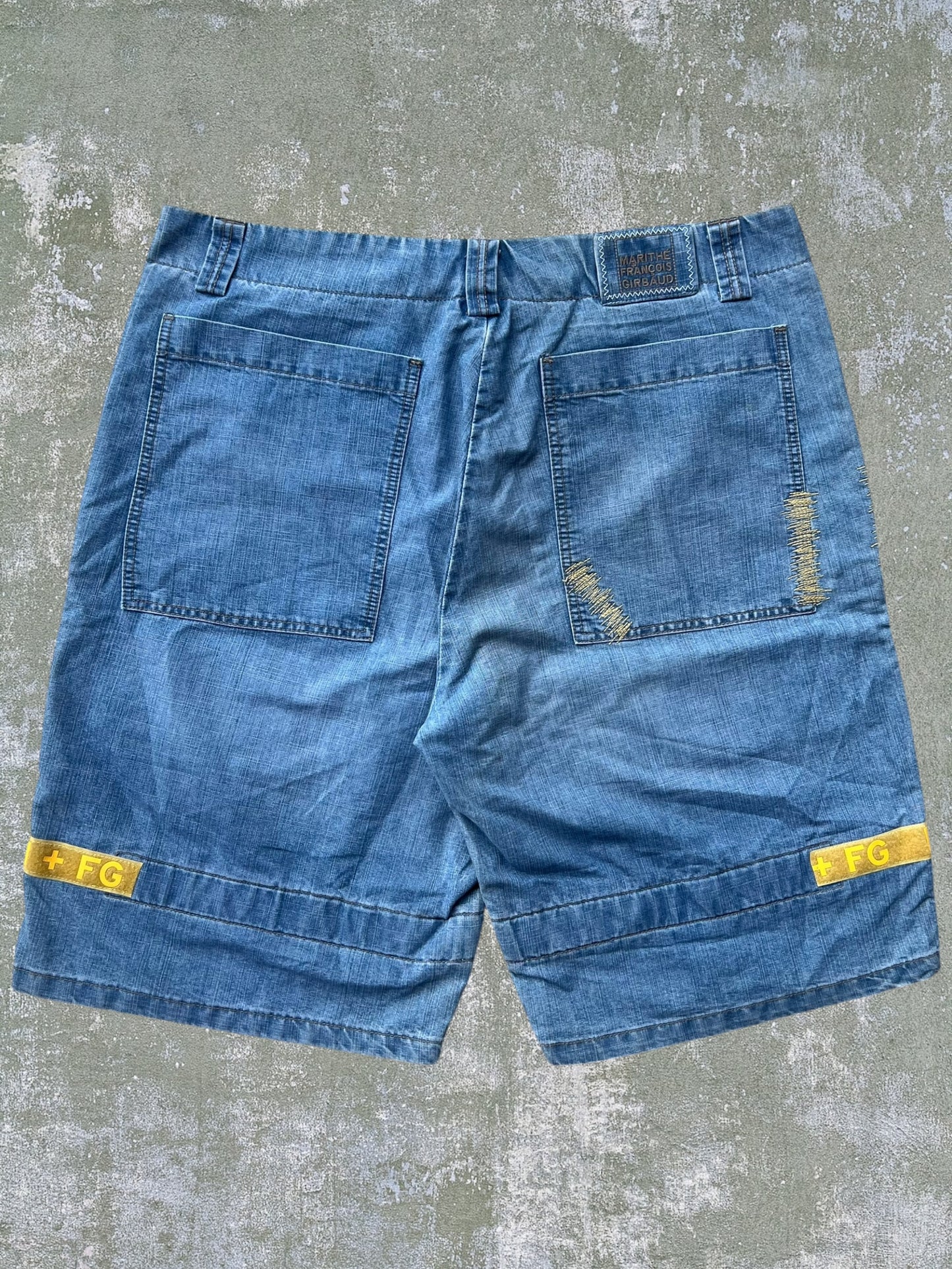 Early-2000s Marithe Francois Girbaud Jean Shorts (40) (New With Tags)
