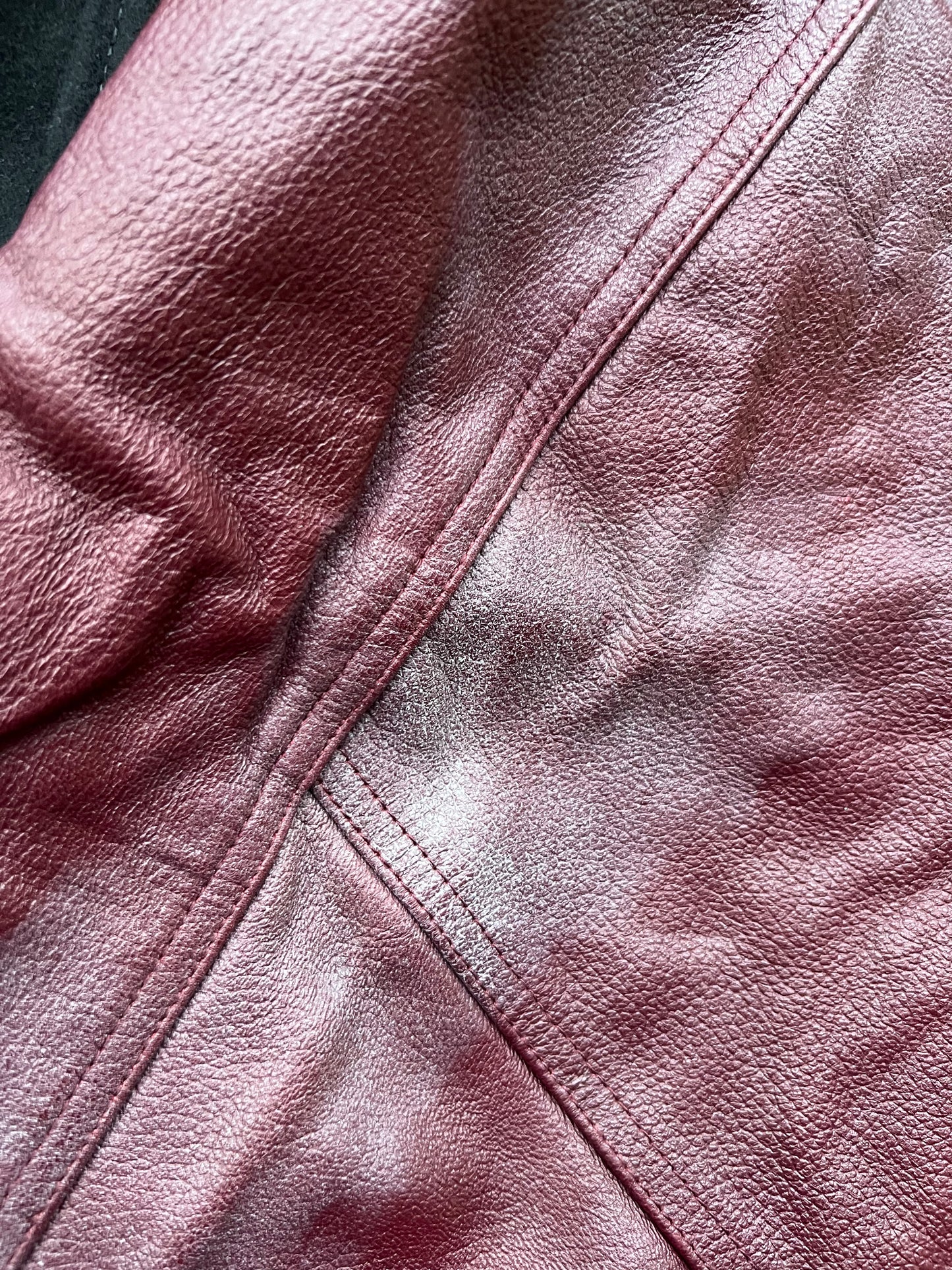 Early-2000s Avirex King Casino Leather Jacket (5XL) (New With Tags)