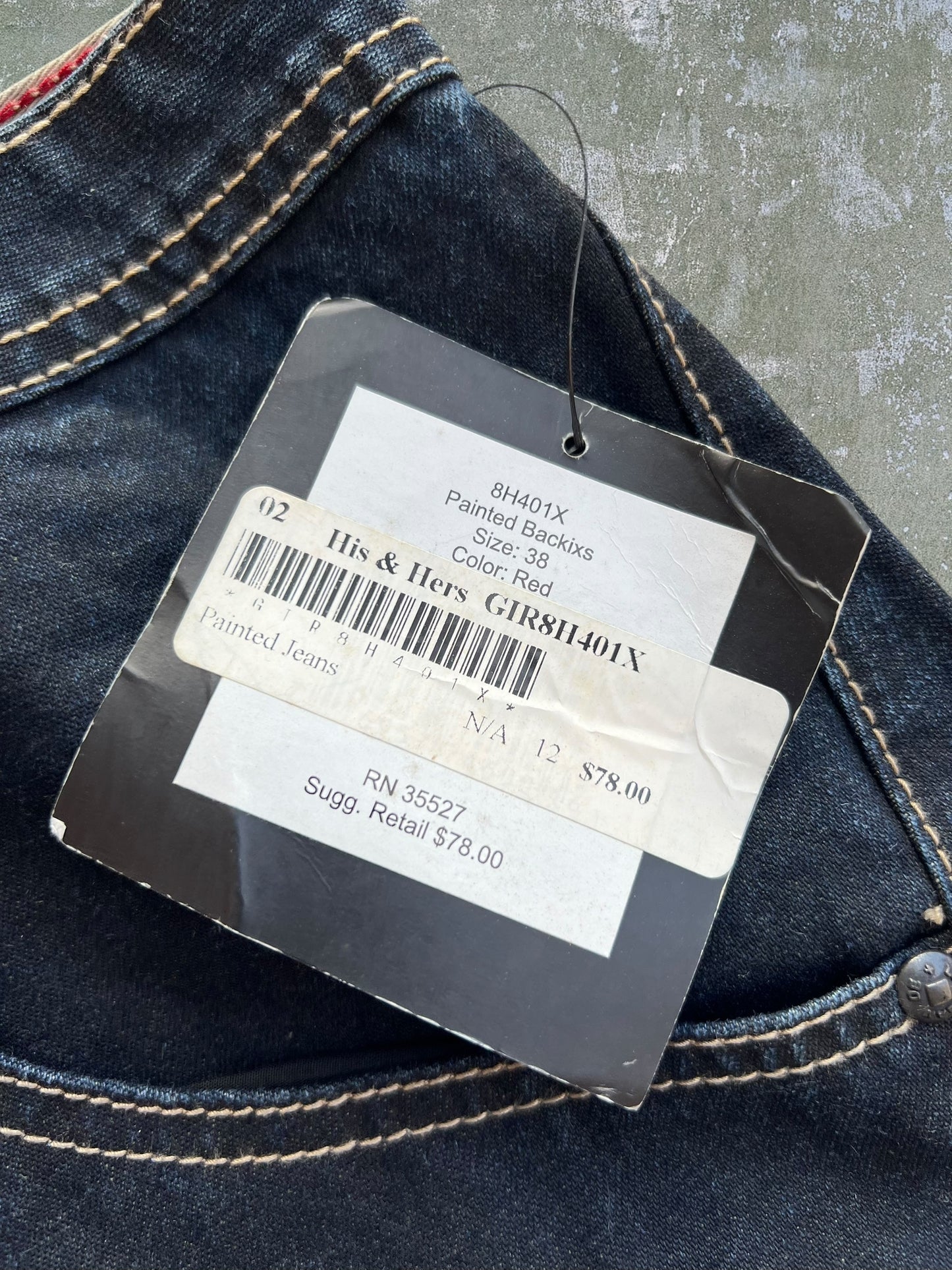 Early-2000s Marithe Francois Girbaud Jeans (38) (New With Tags)