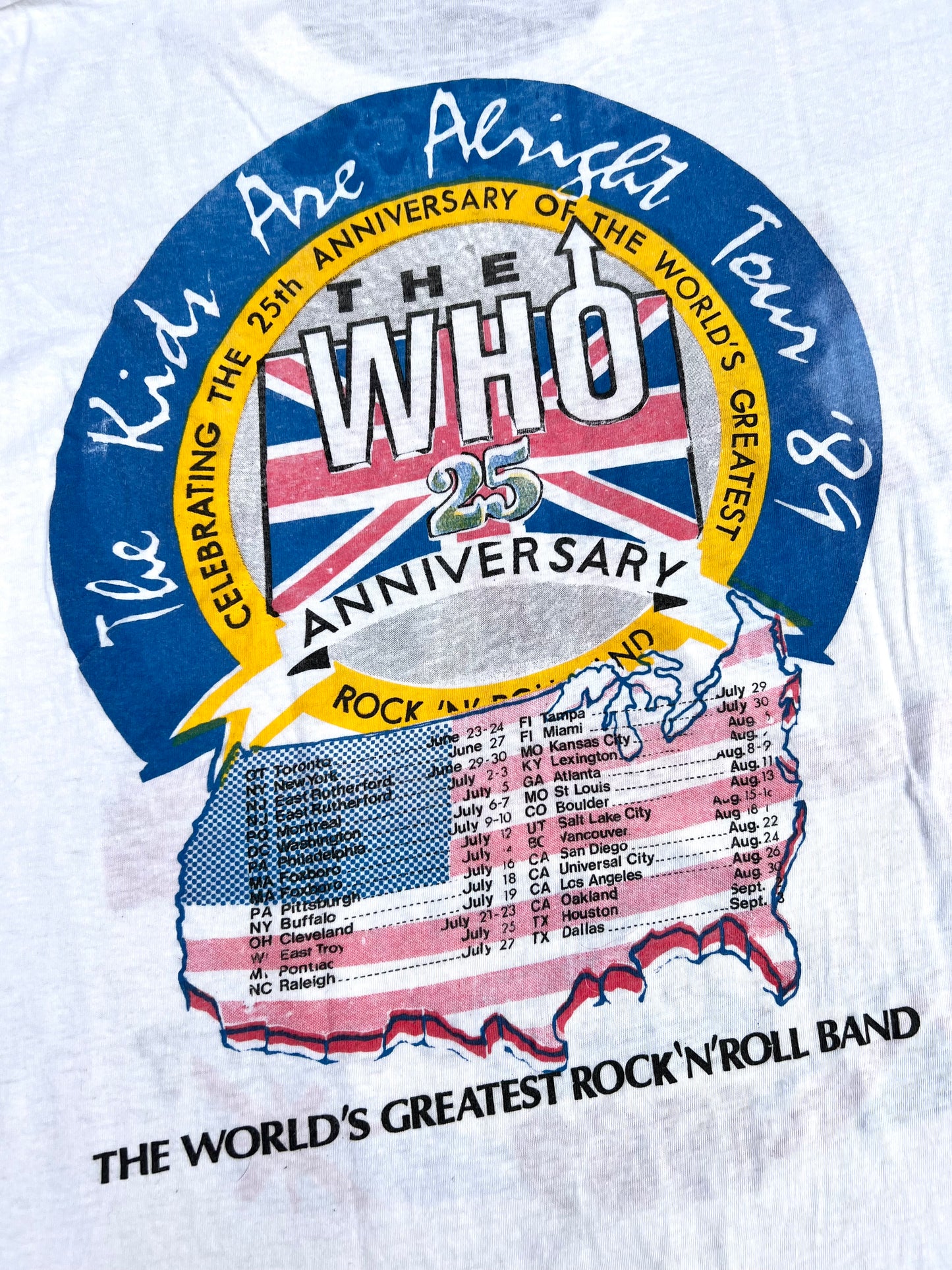 1989 The Who Tour Tee (XL)