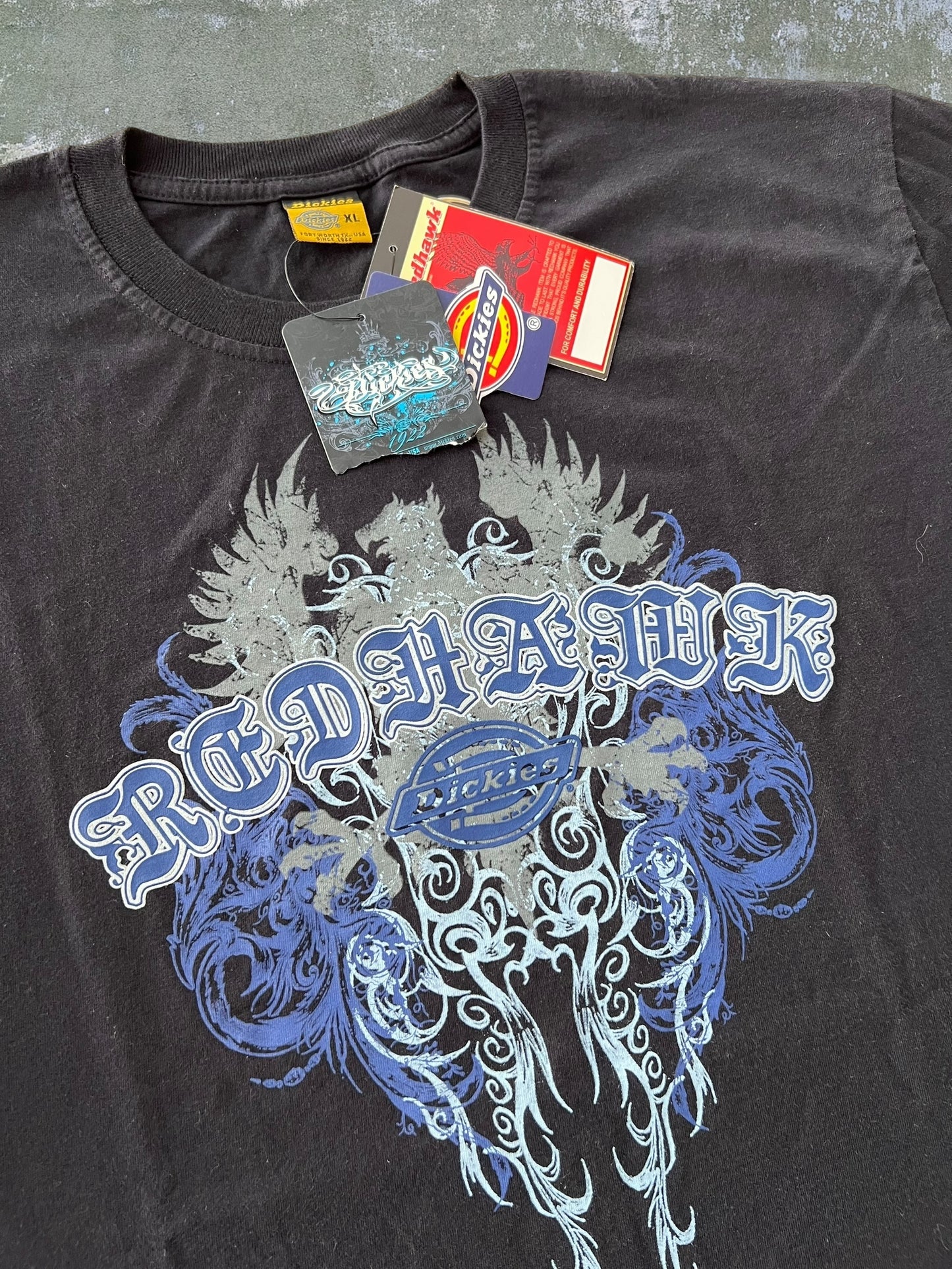 2000s Dickies Redhawk Tee (XL) (New With Tags)