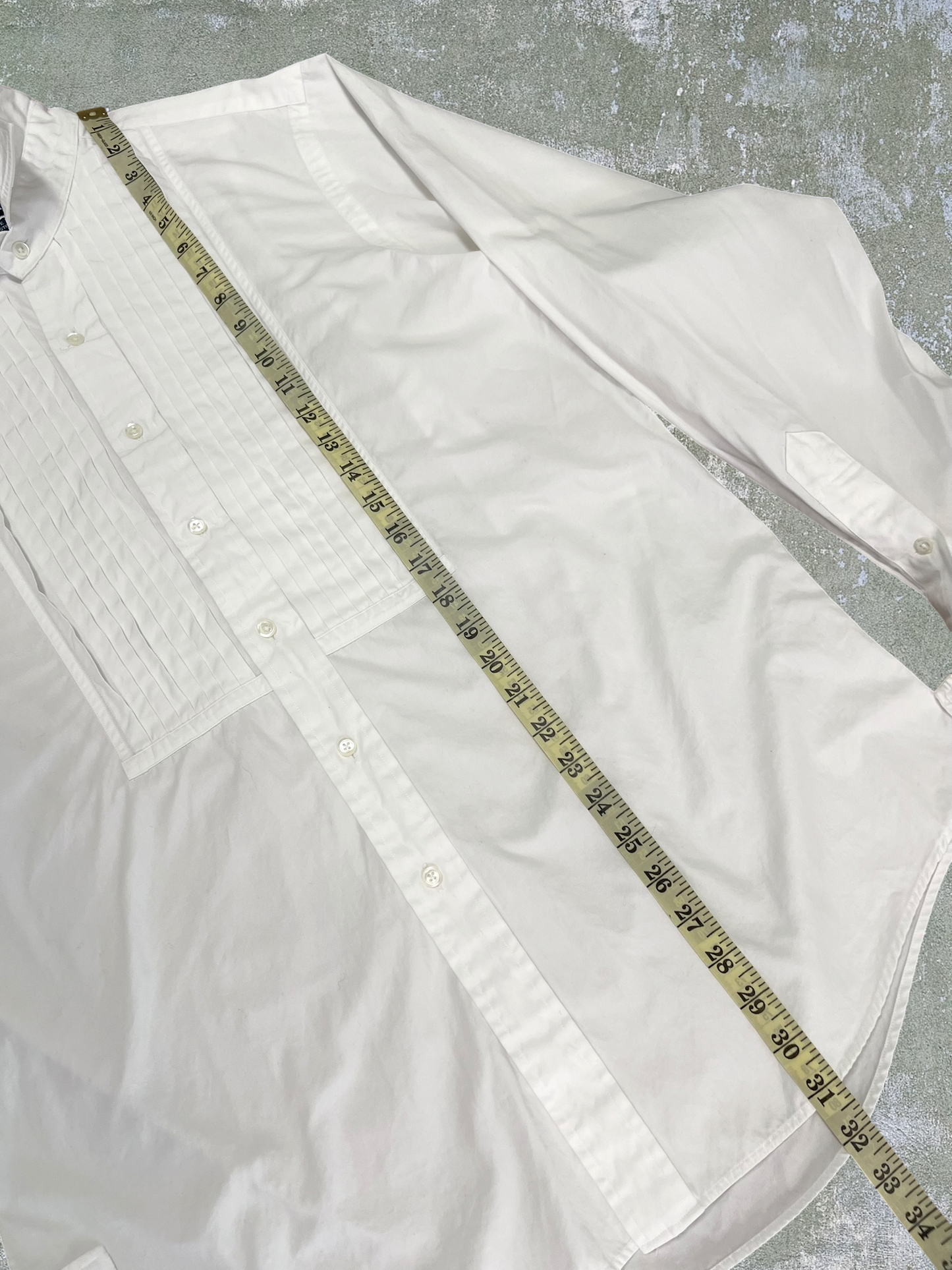 Early-2000s Polo Ralph Lauren Tuxedo Shirt (L)