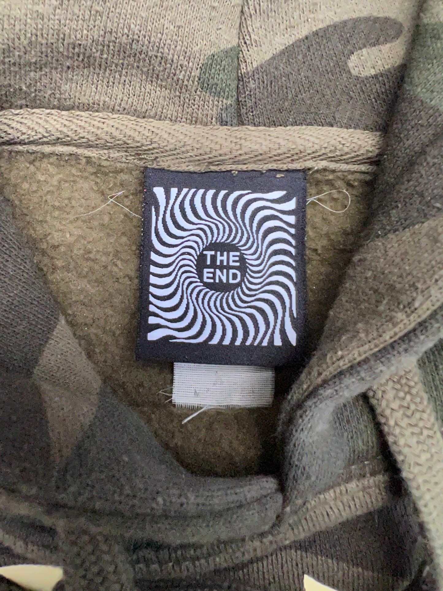 Spitfire Wheels Camo Hoodie XL GerbThrifts