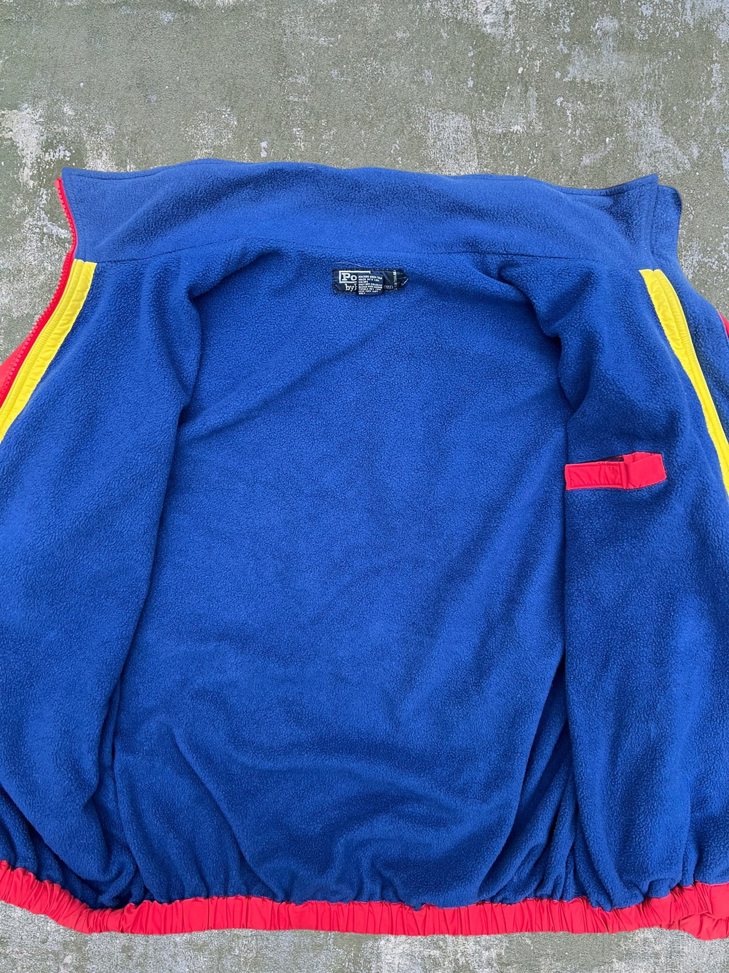 ‘90s Polo Sport Fleece Lined Jacket (M)