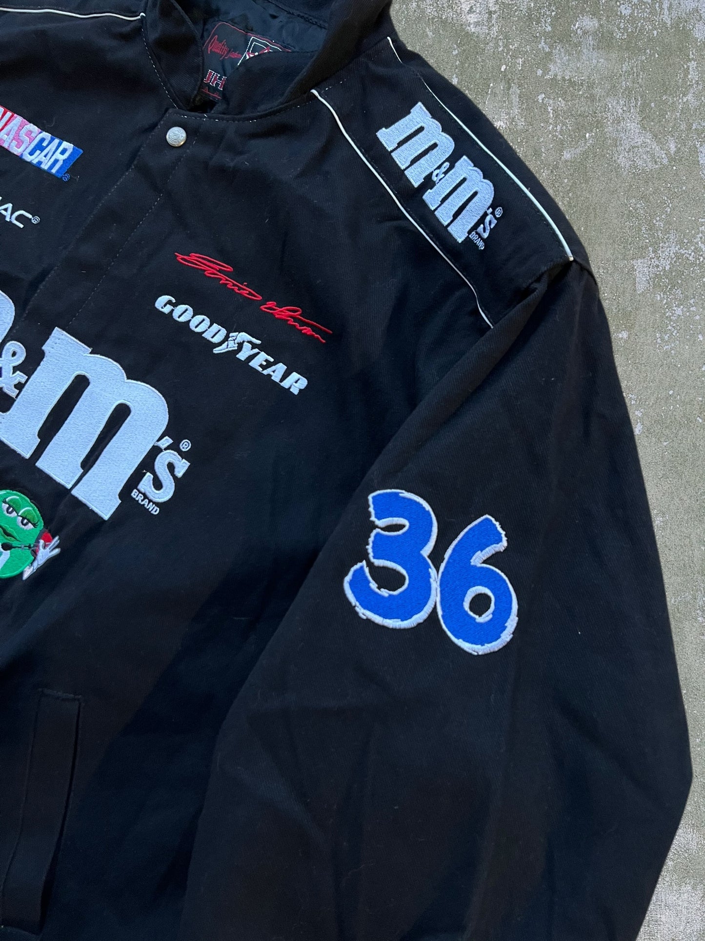 Late-90s/Early-2000s JH M&M’s Racing Jacket (4XL)