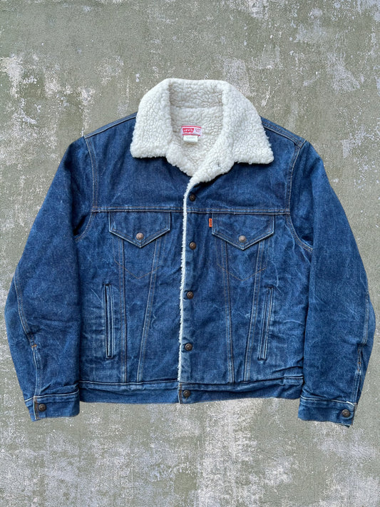 ‘80s Levi’s Sherpa Lined Denim Jacket (M)
