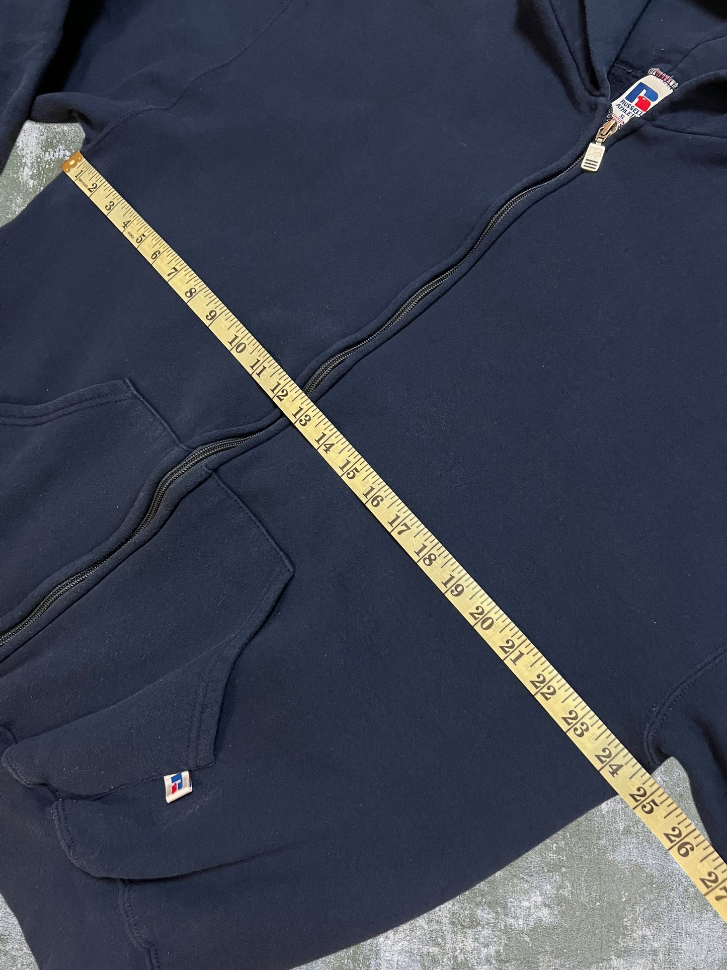 Early-2000s Russell Athletic Zip Hoodie (XL)