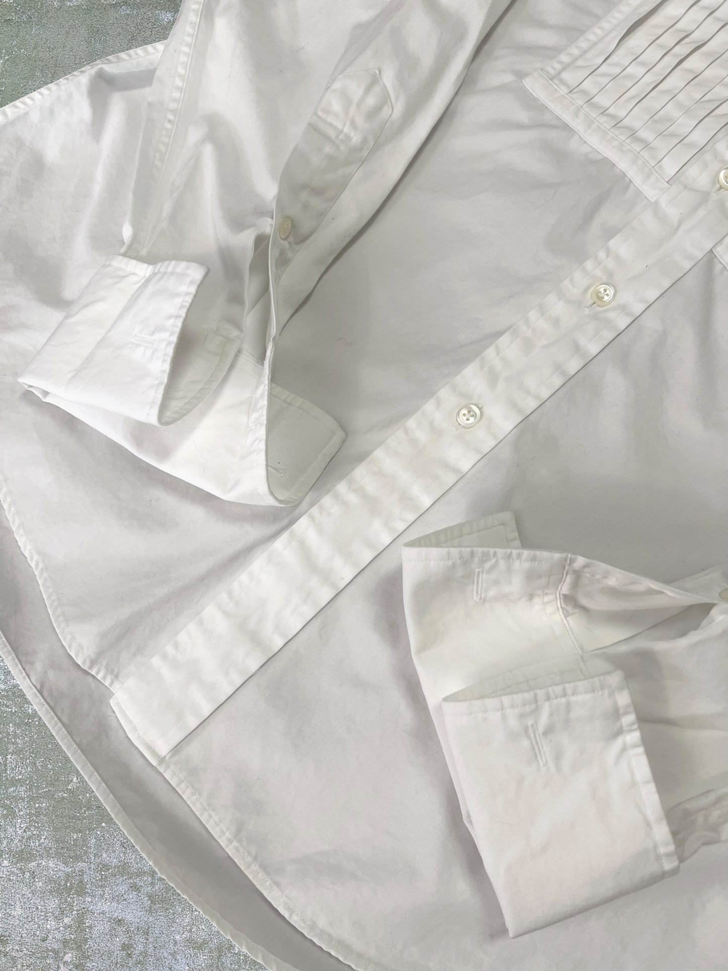 Early-2000s Polo Ralph Lauren Tuxedo Shirt (L)