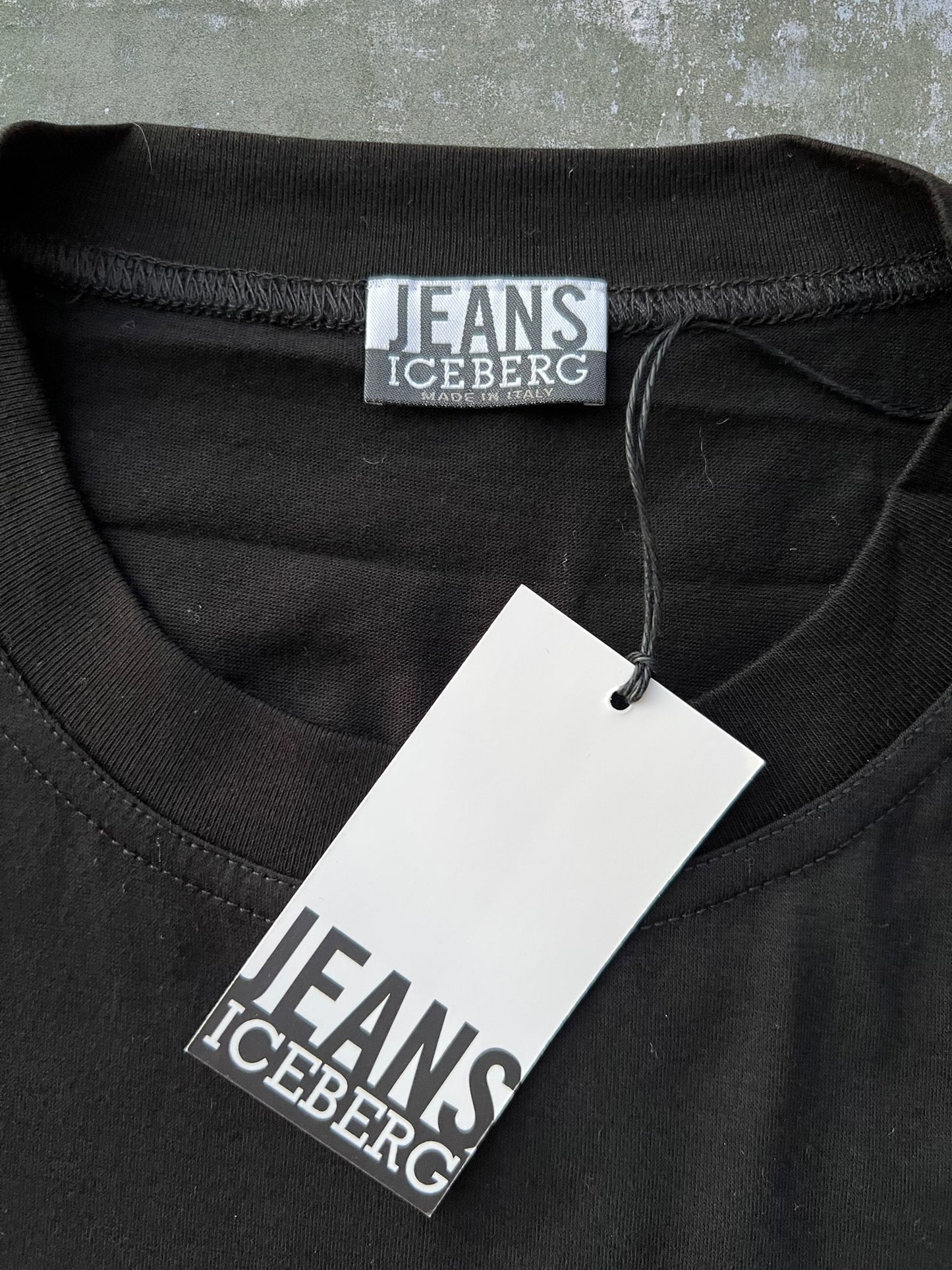 Early-2000s Iceberg Jeans Long Sleeve Tee (XL) (New With Tags)