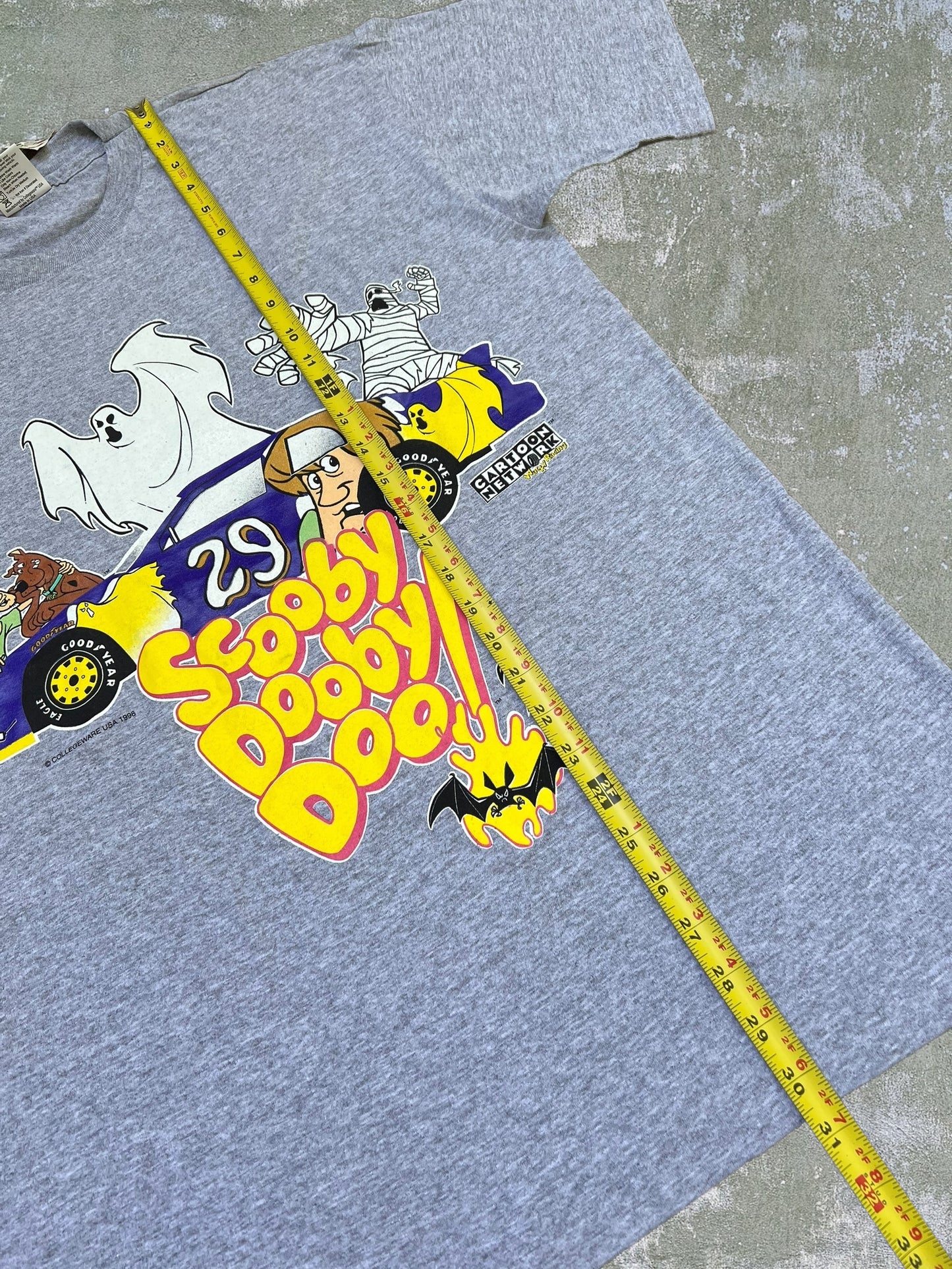 1997 Scooby Doo Wacky Racing Tee (L) (New With Tags)