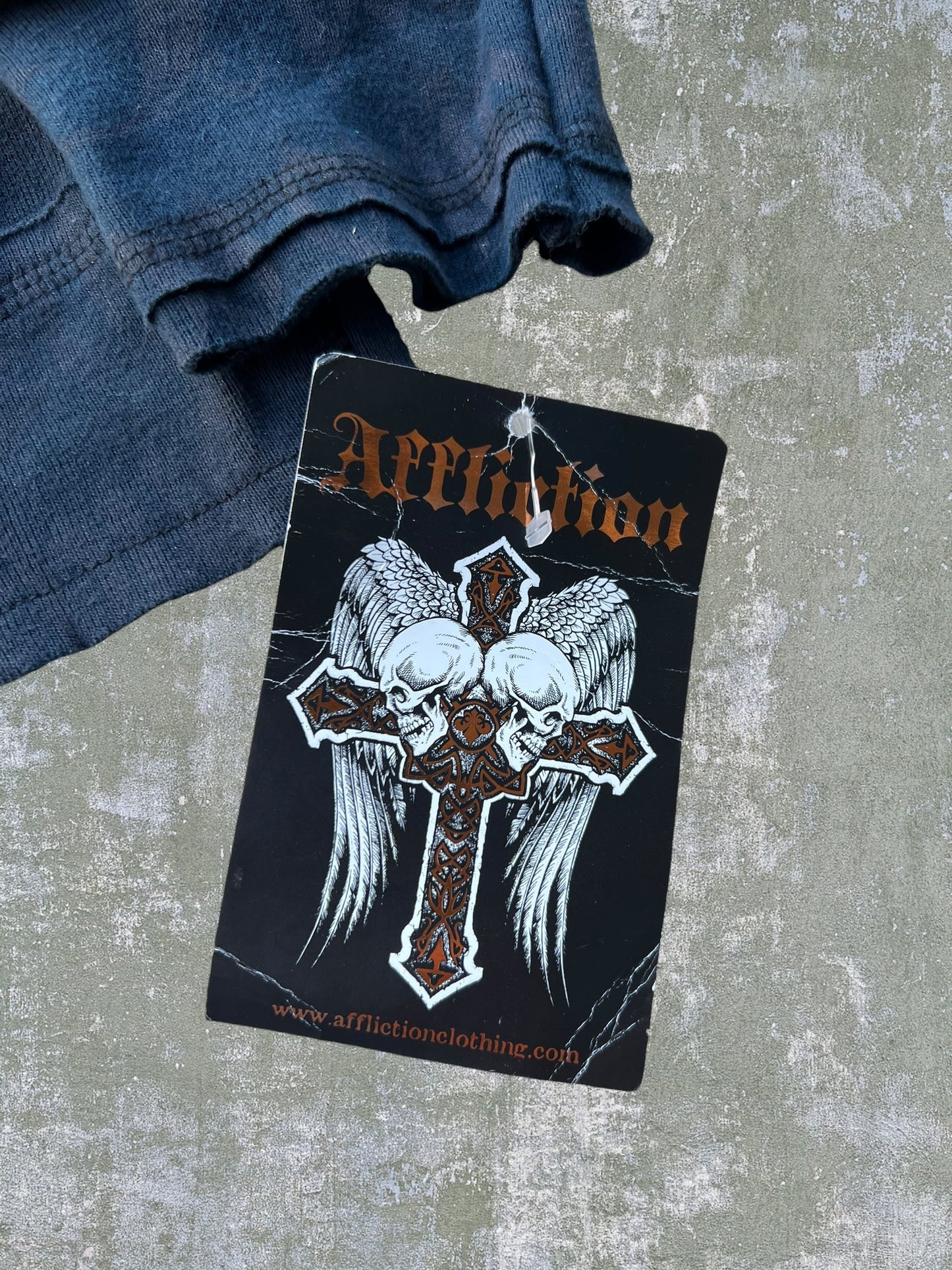 Early-2000s Affliction Zip Hoodie (M) (New With Tags)