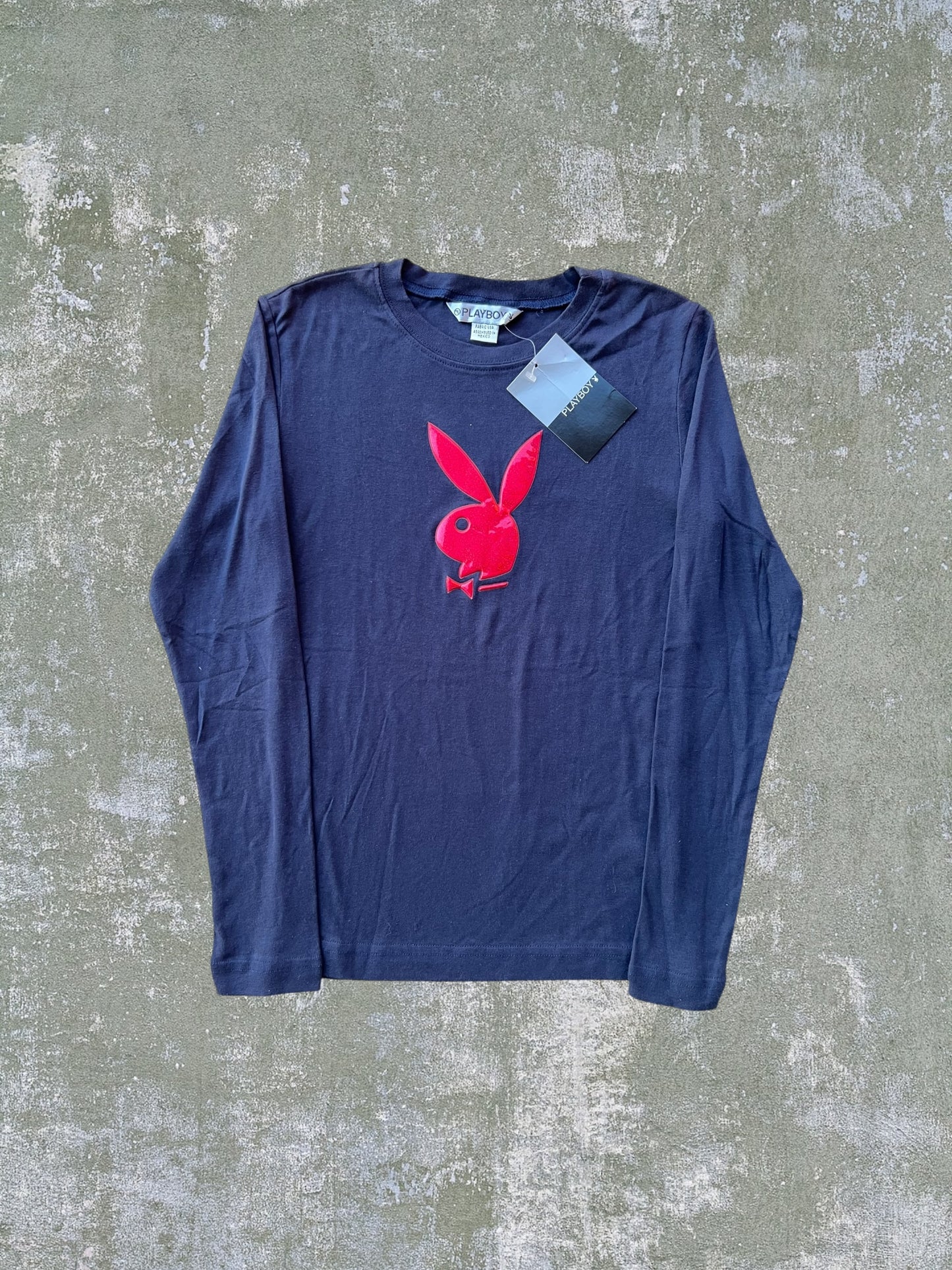 Early-2000s Playboy Long Sleeve Tee (Women’s M/L) (New With Tags)