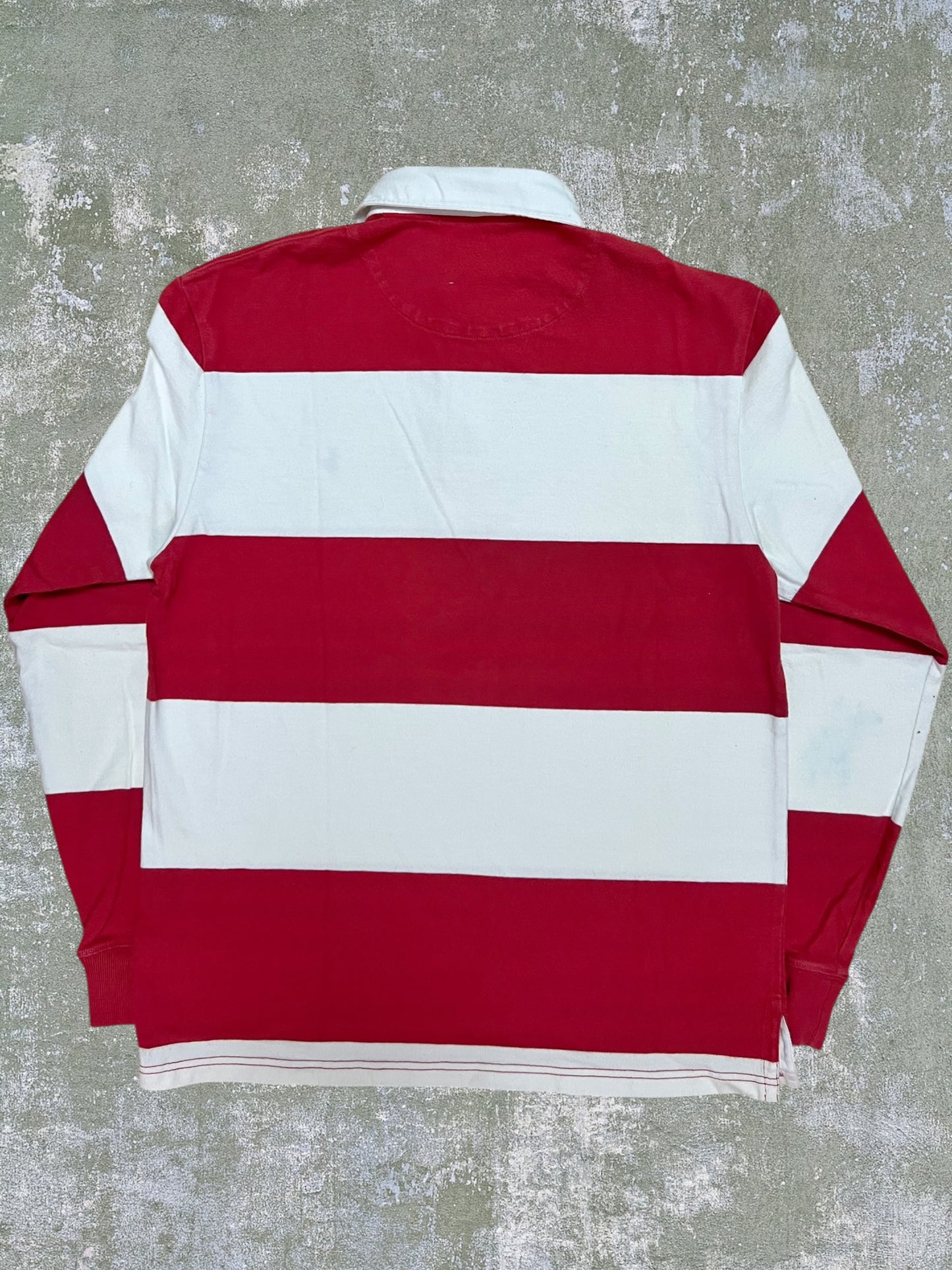 ‘90s/Early-2000s Polo Ralph Lauren Zip Rugby Shirt (M)