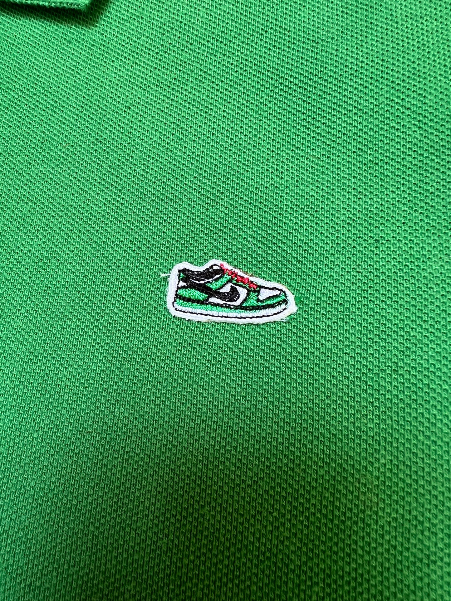 Early-2000s Nike SB Dunk Heineken Polo Shirt (XL)