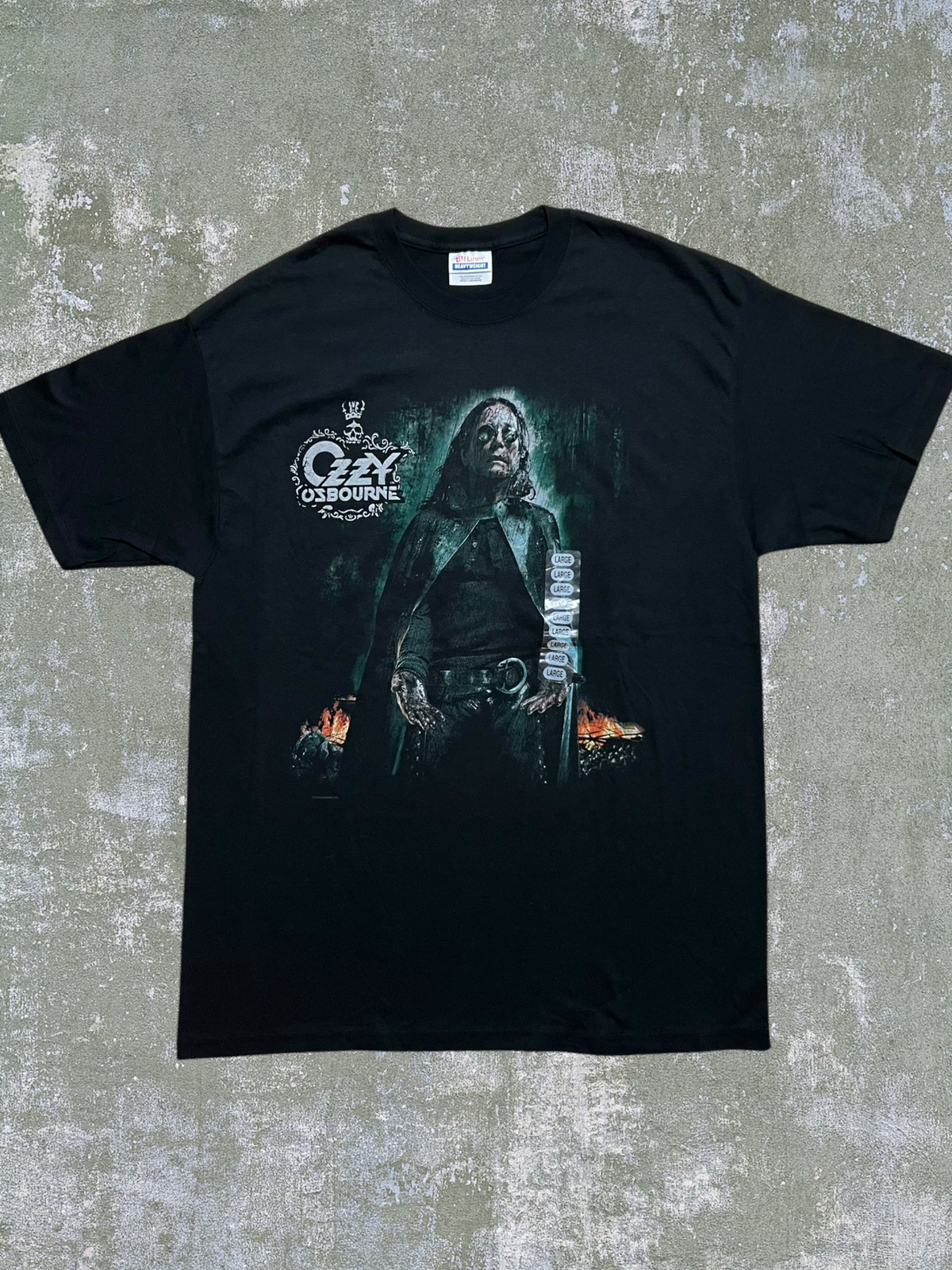 2007 Ozzy Osbourne Tee (L) (New With Sticker)