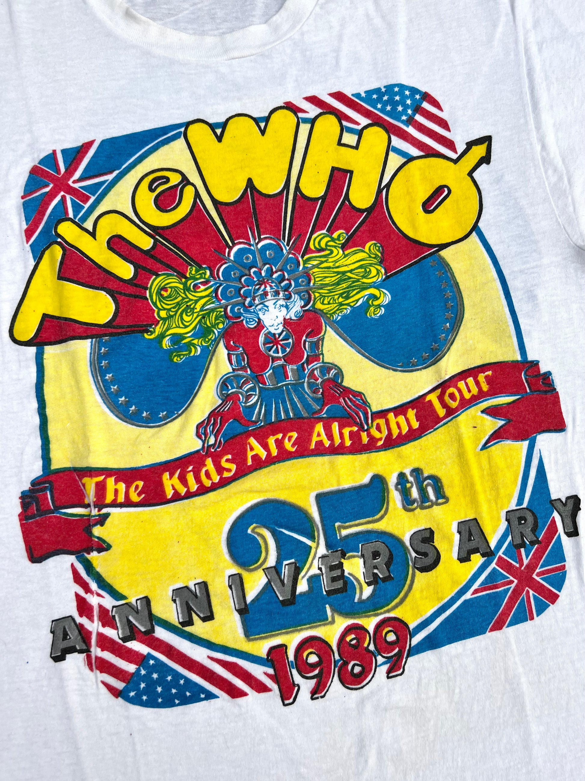 ビンテージTシャツ THE WHO 1989ツアーTシャツ - Tシャツ/カットソー ...