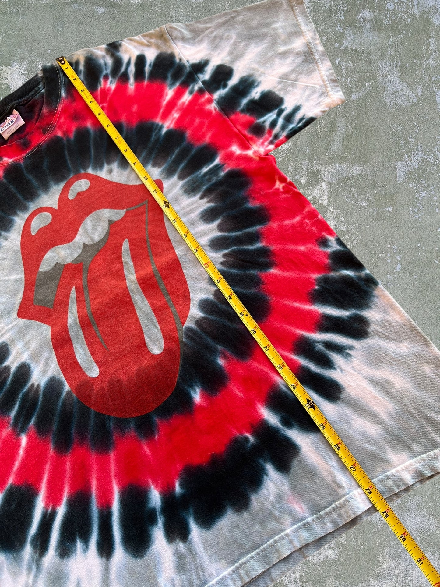 '90s The Rolling Stones Tie Dye Tee (L)