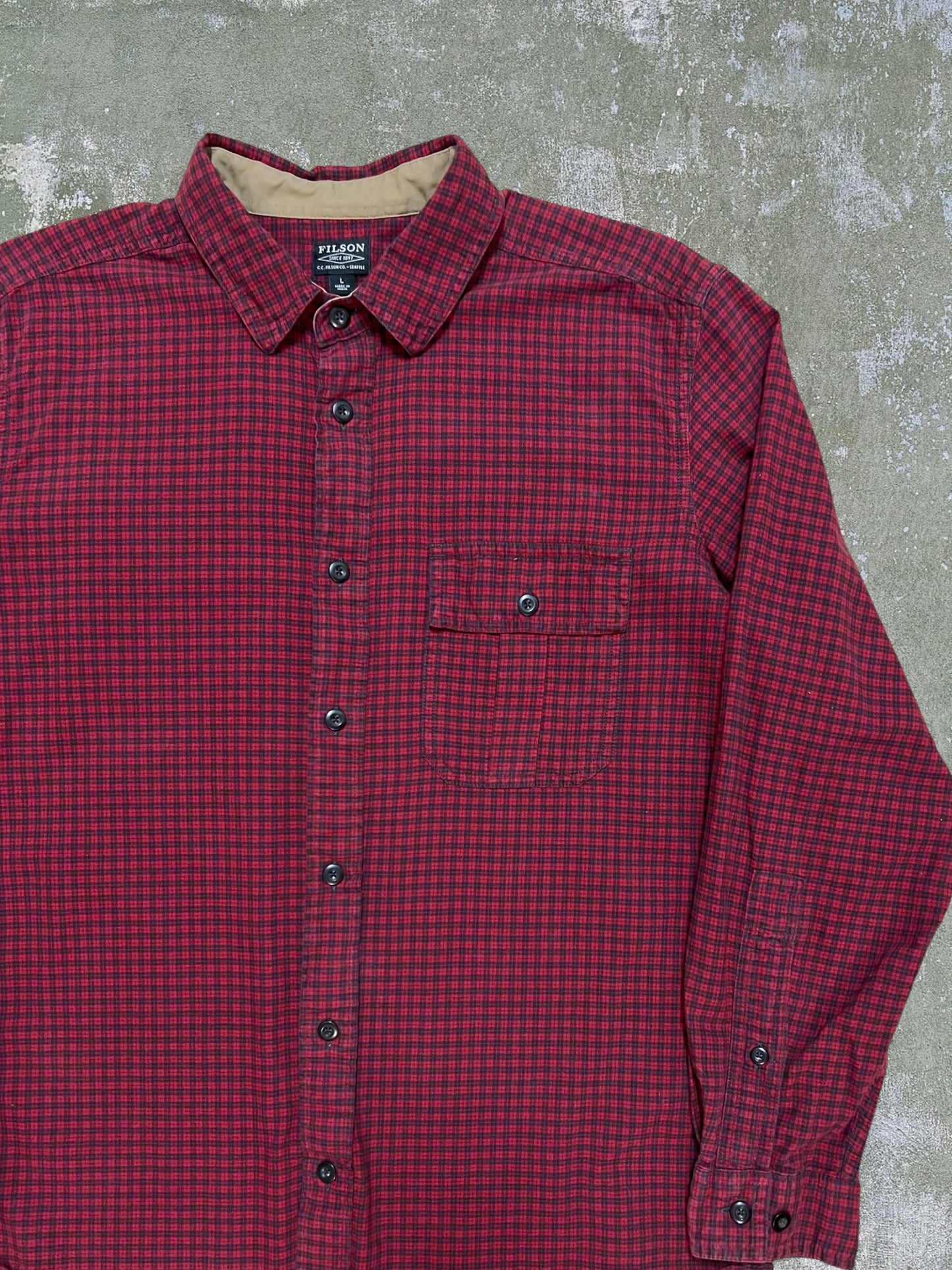 Filson Cotton Flannel Shirt (L)
