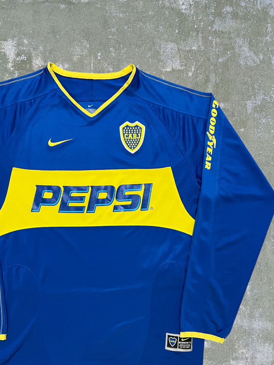 2004 Nike Boca Juniors Jersey (M)