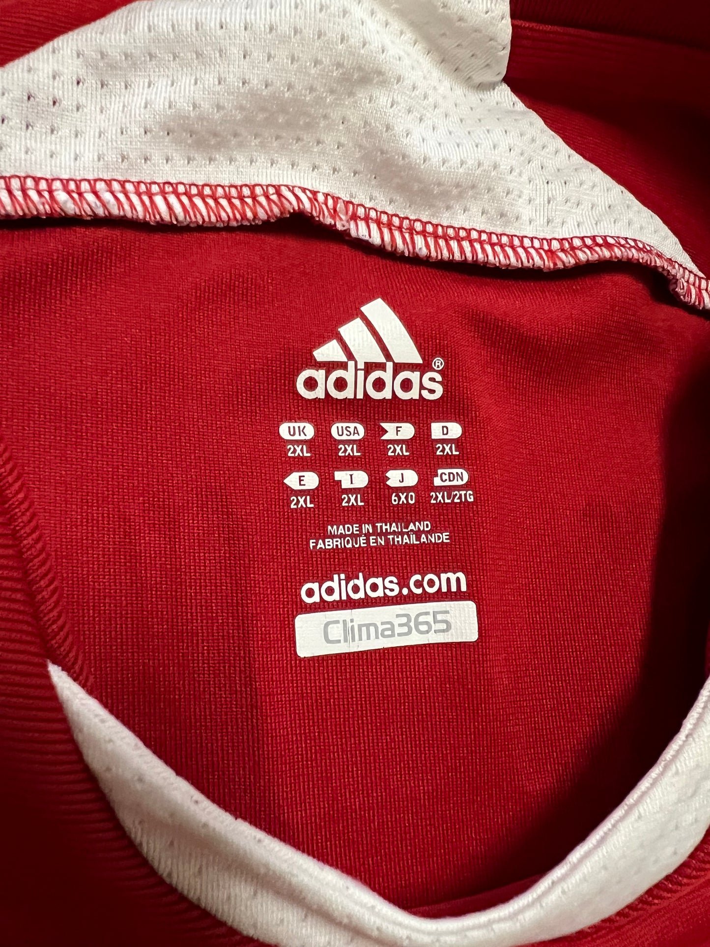 2008 Adidas FC Bayern Jersey (XXL)