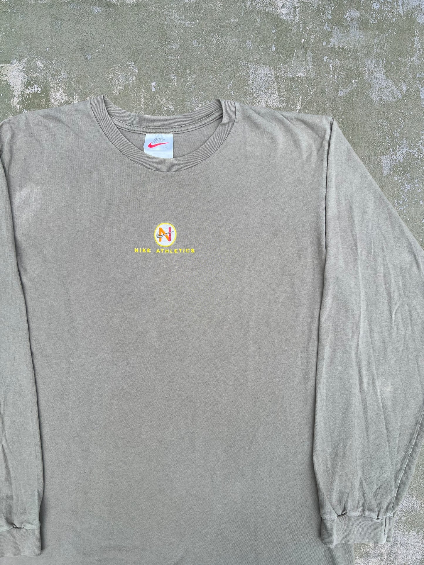 Late-90s Nike Athletics Long Sleeve Tee (M)