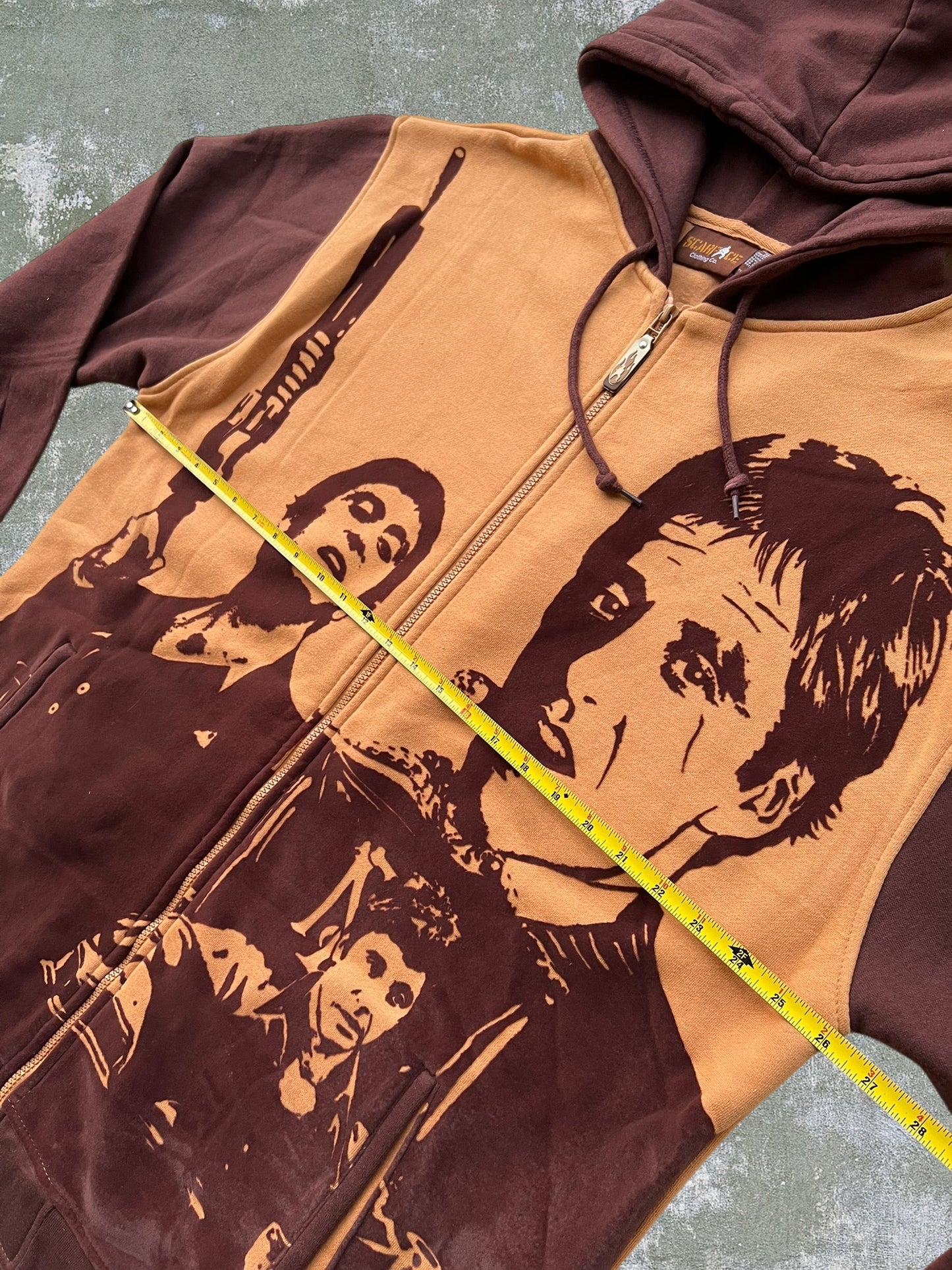 Early-2000s Scarface Clothing Co Zip Hoodie (XXL)