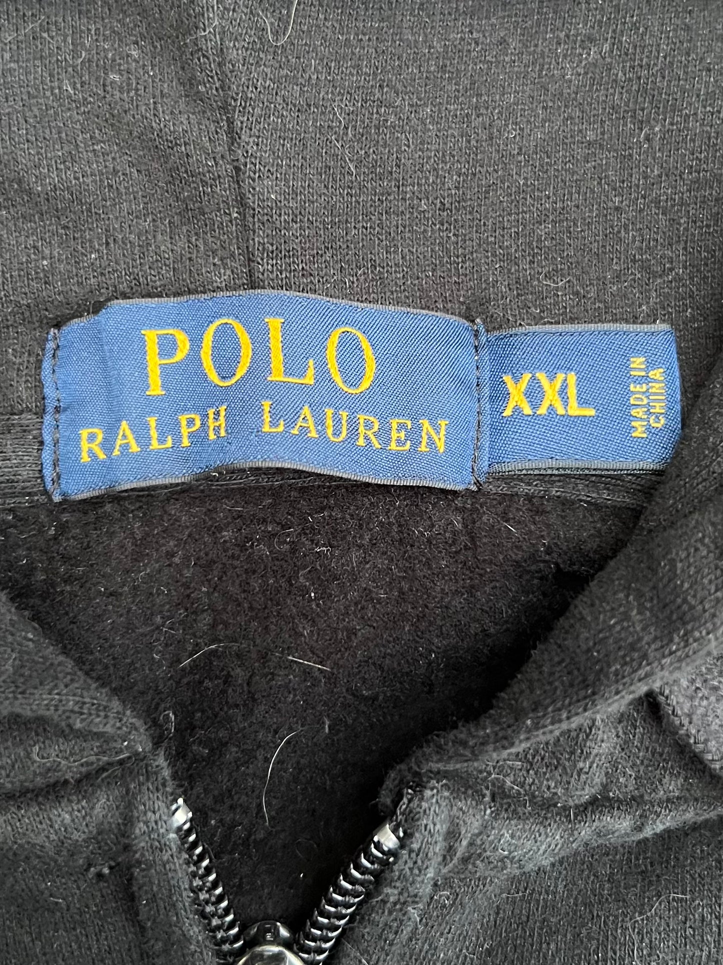 Polo Bear Zip Up Hoodie (XXL)