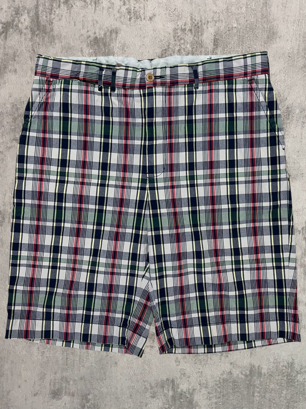 Late-90s/Early-2000s Polo Ralph Lauren Plaid Shorts (34)