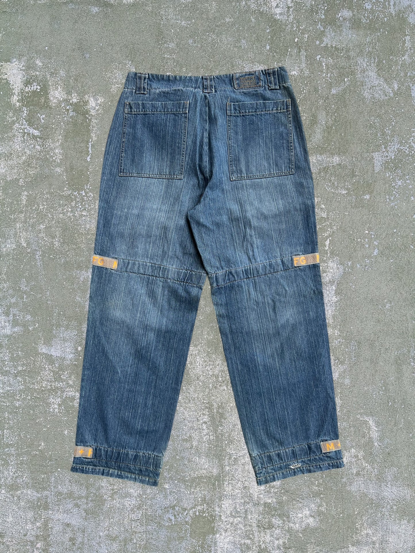 2000s Marithe Francois Girbaud Cargo Jeans (38x34)