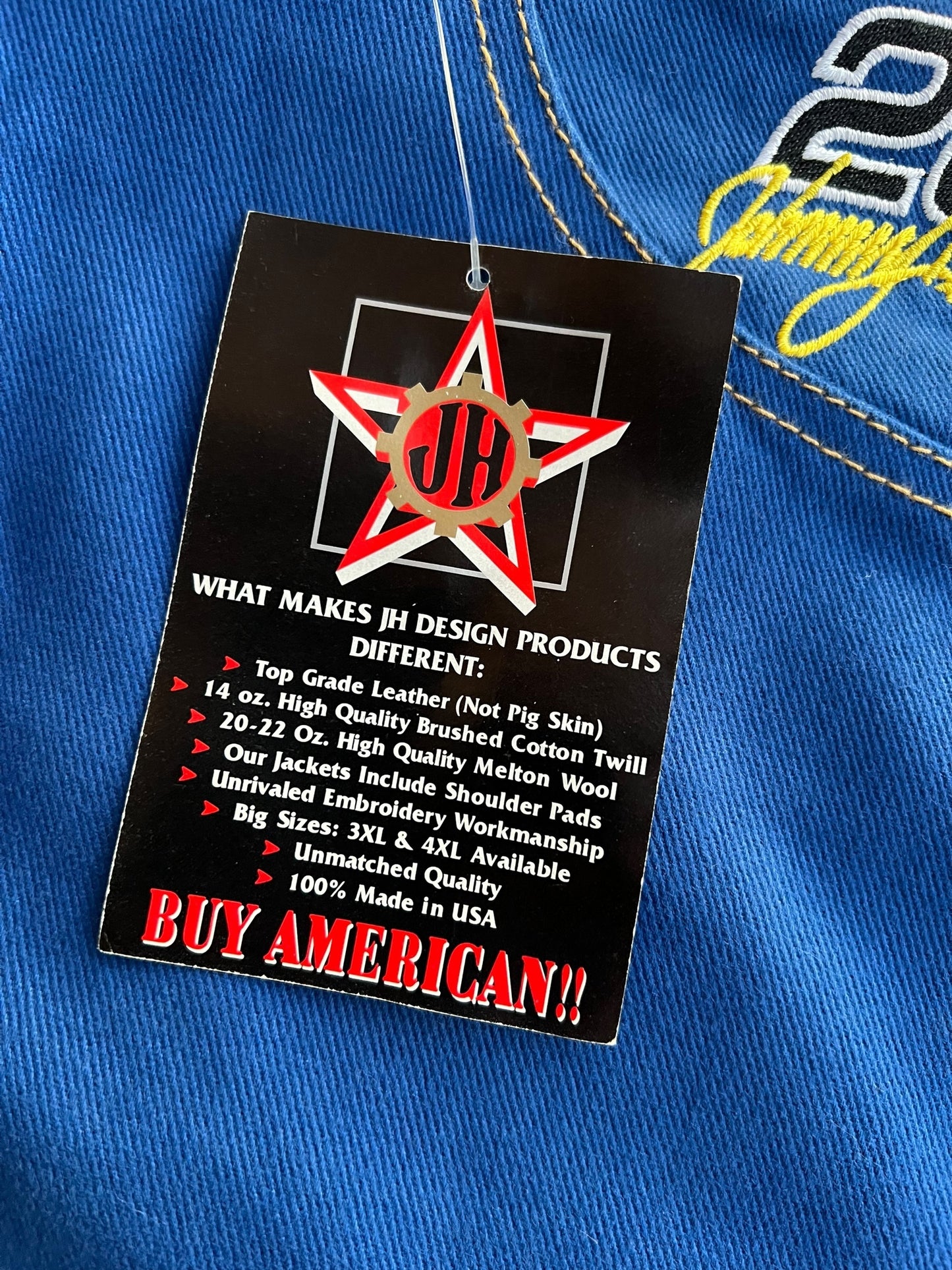 Late-90s Jeff Hamilton Cheerios Racing Jeans (38) (New With Tags)