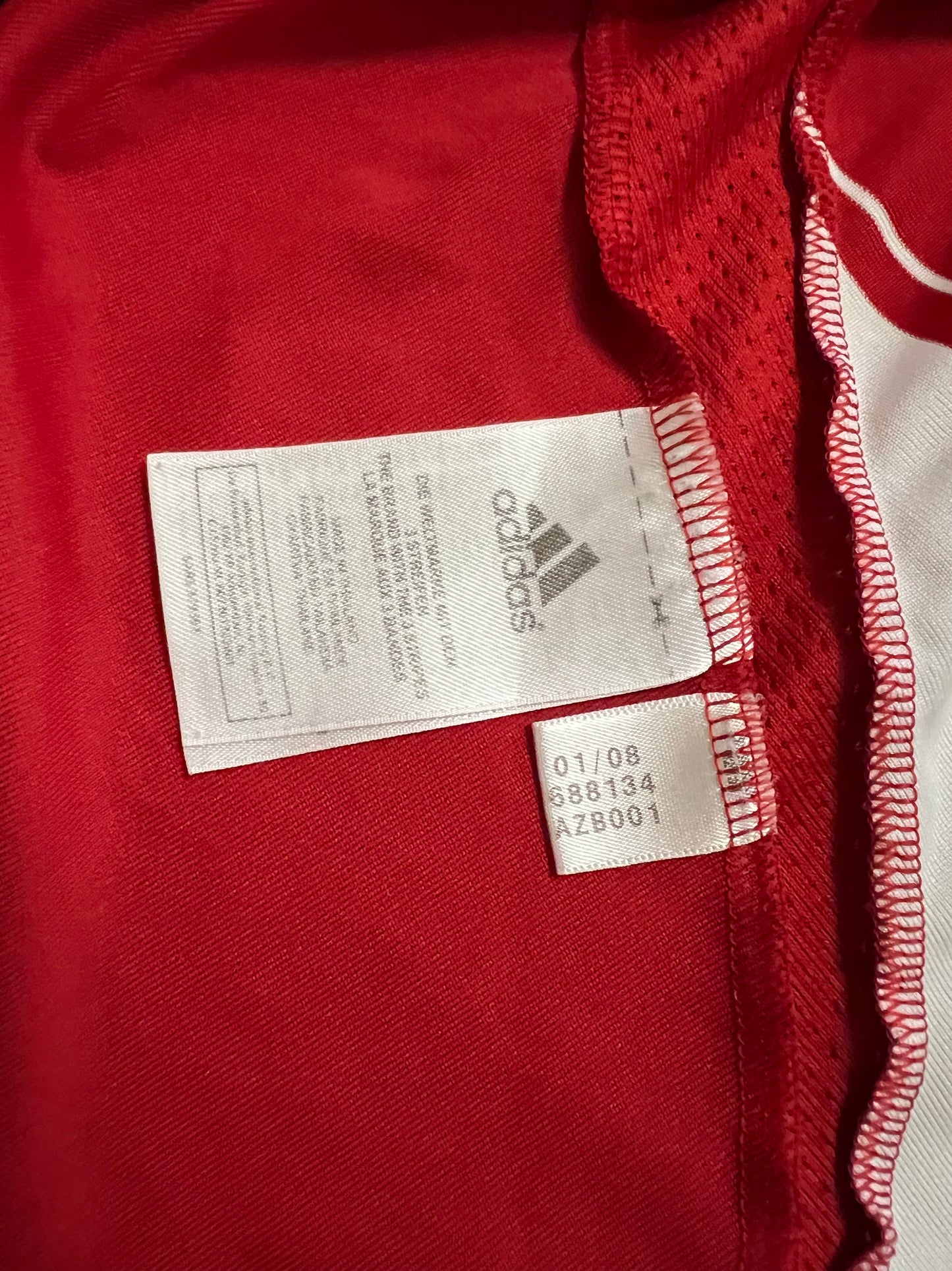 2008 Adidas FC Bayern Jersey (XXL)