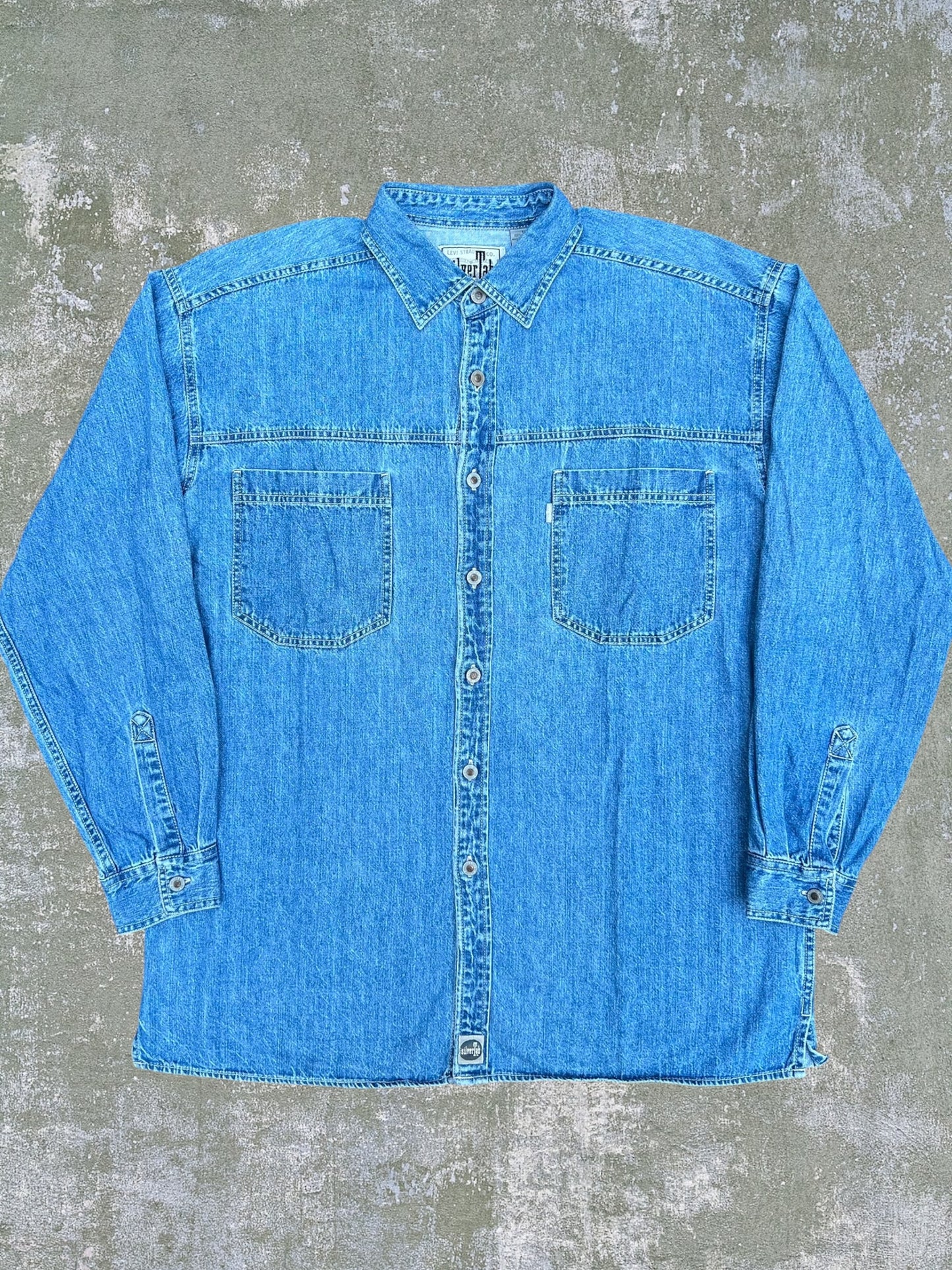 ‘90s Levi’s Silver Tab Denim Shirt (XL)