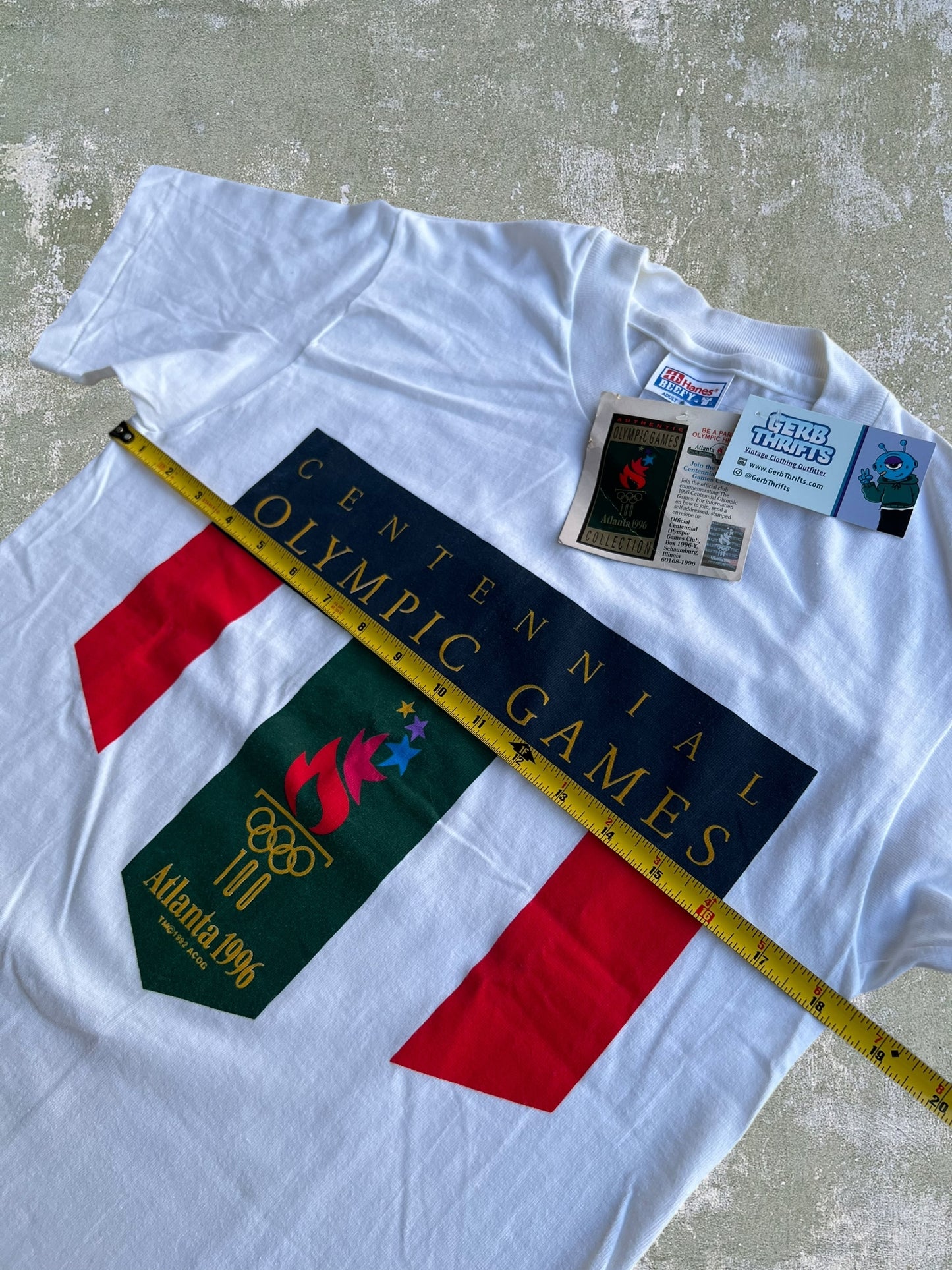 1996 Atlanta Olympic Games Tee (S) (New With Tags)