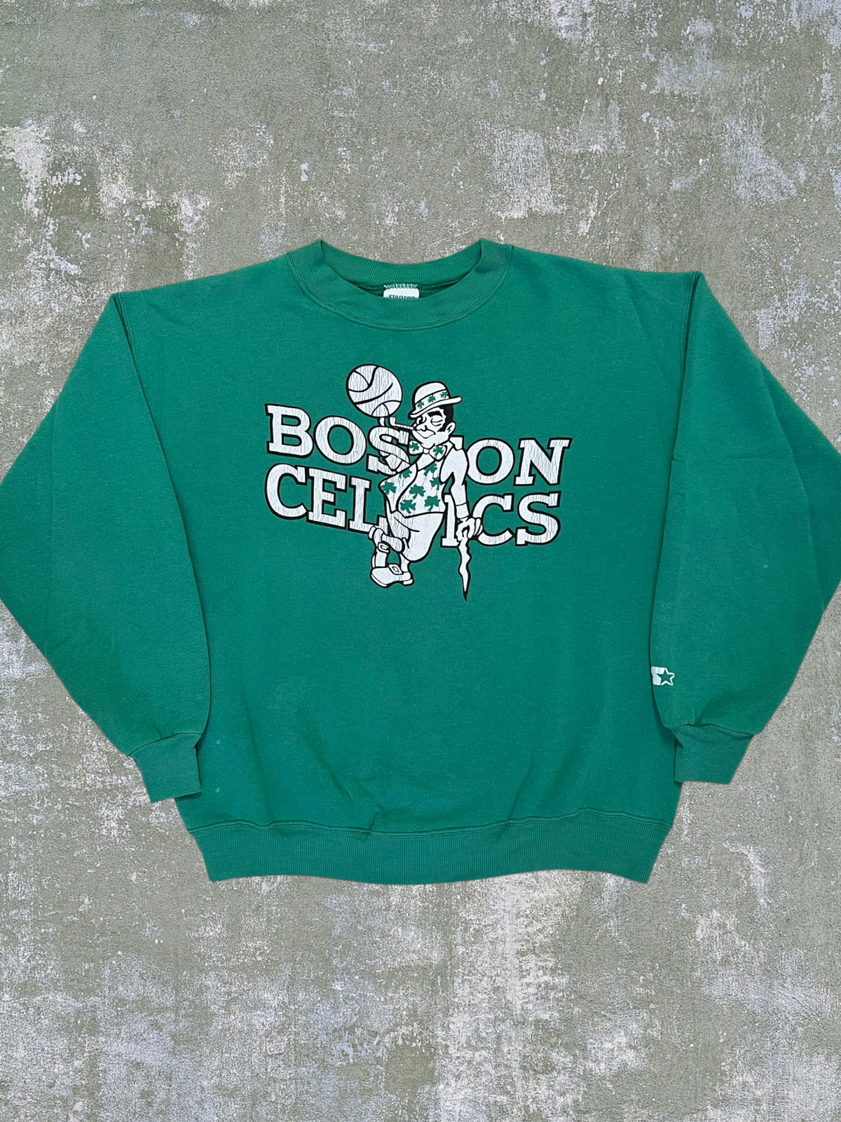Late-80s/Early-90s Starter Boston Celtics Crewneck (L)