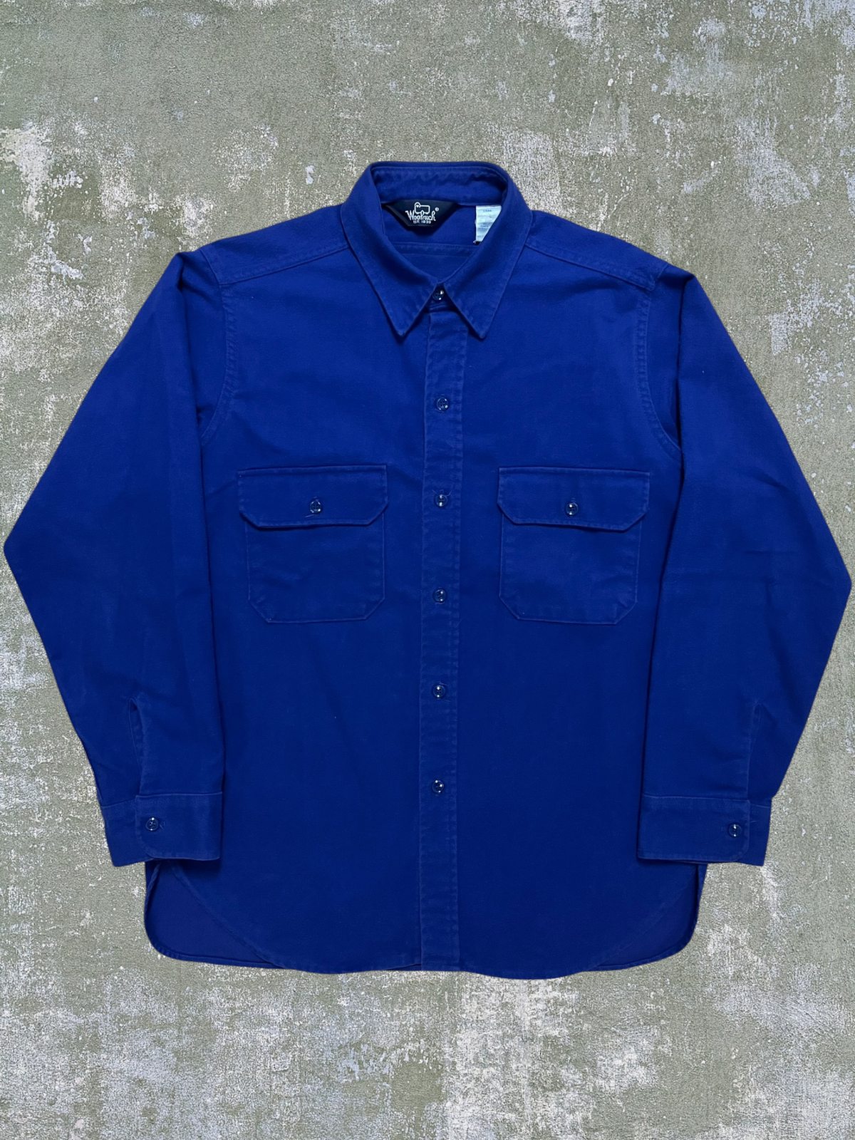 ‘90s Woolrich Cotton Flannel Shirt (L)