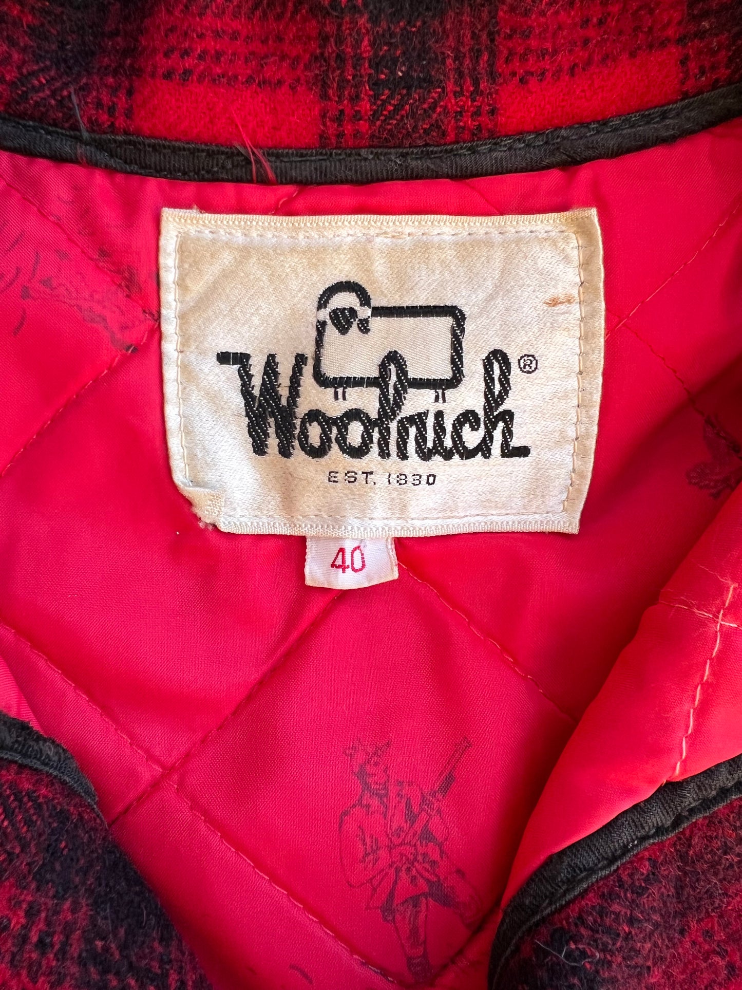 ‘70s Woolrich Mackinaw Jacket (M)