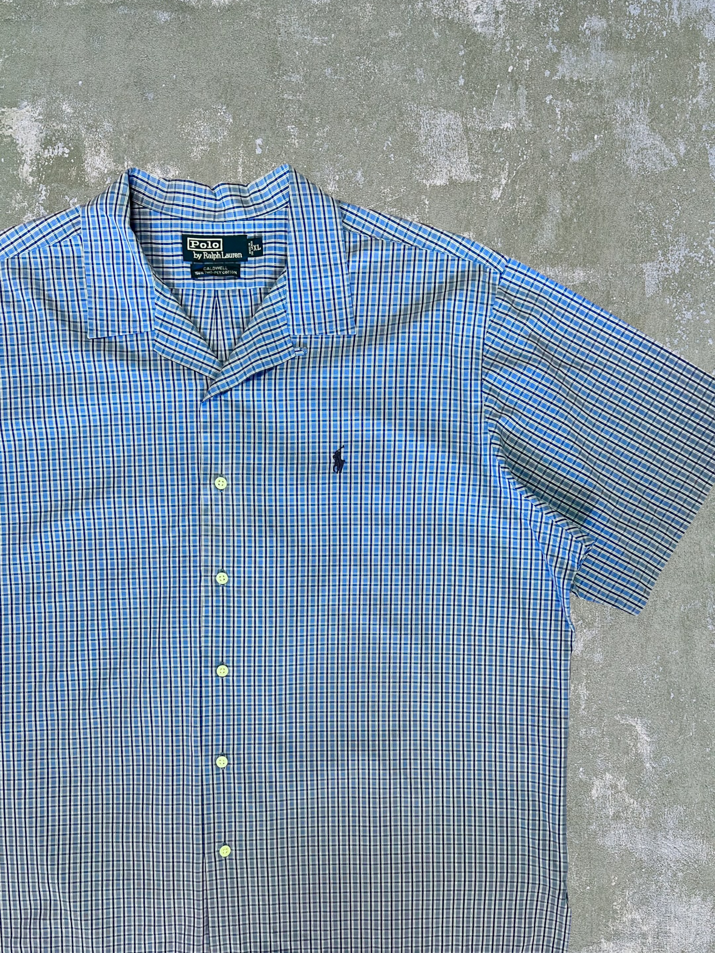 2000s Polo Ralph Lauren Loop Collar Shirt (XL)