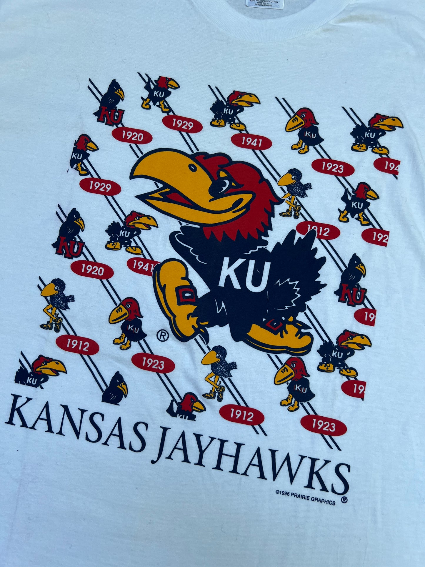 1996 Kansas Jayhawks Tee (XXL)