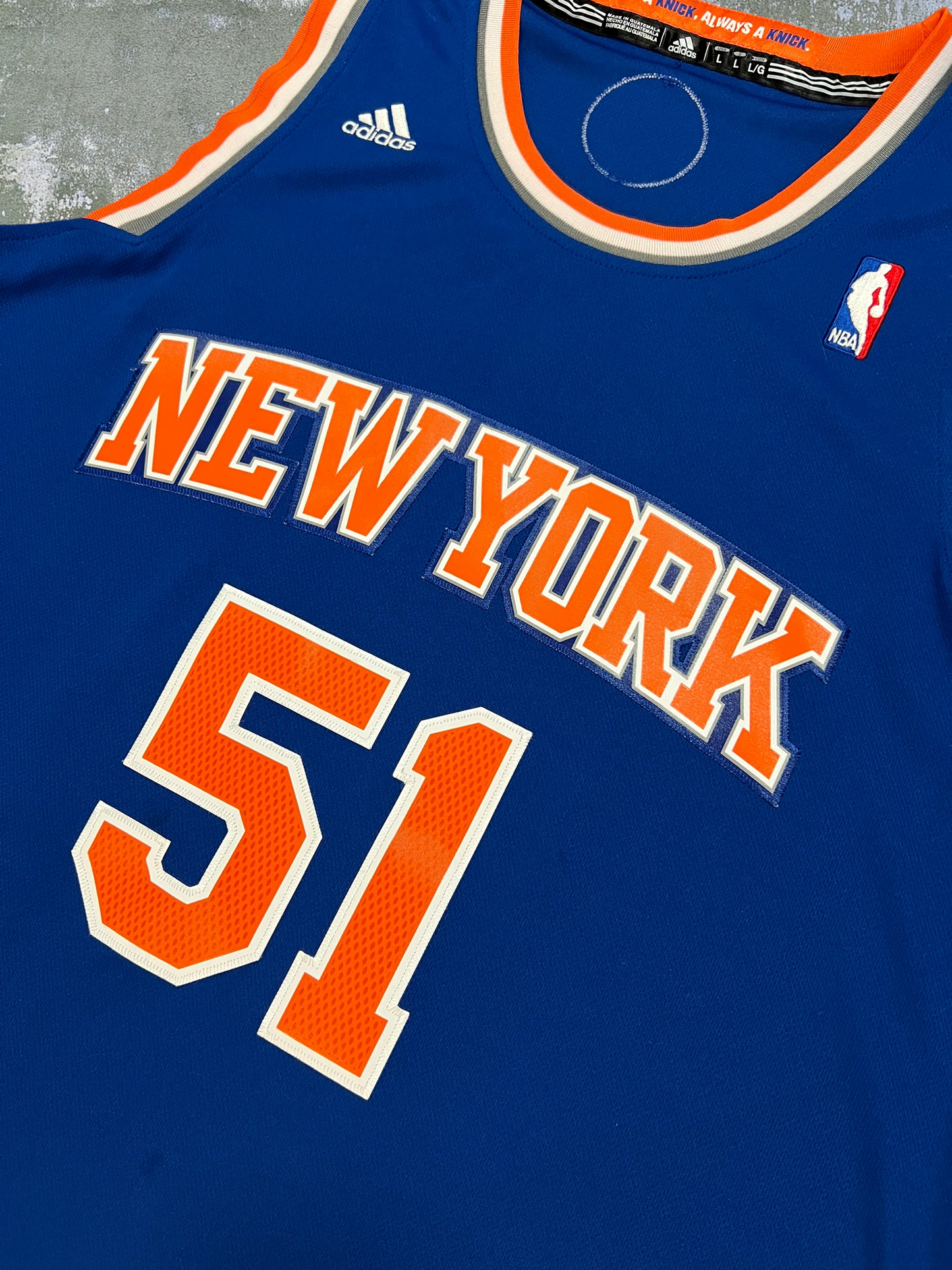 2014 Adidas Metta World Peace New York Knicks Jersey (L)