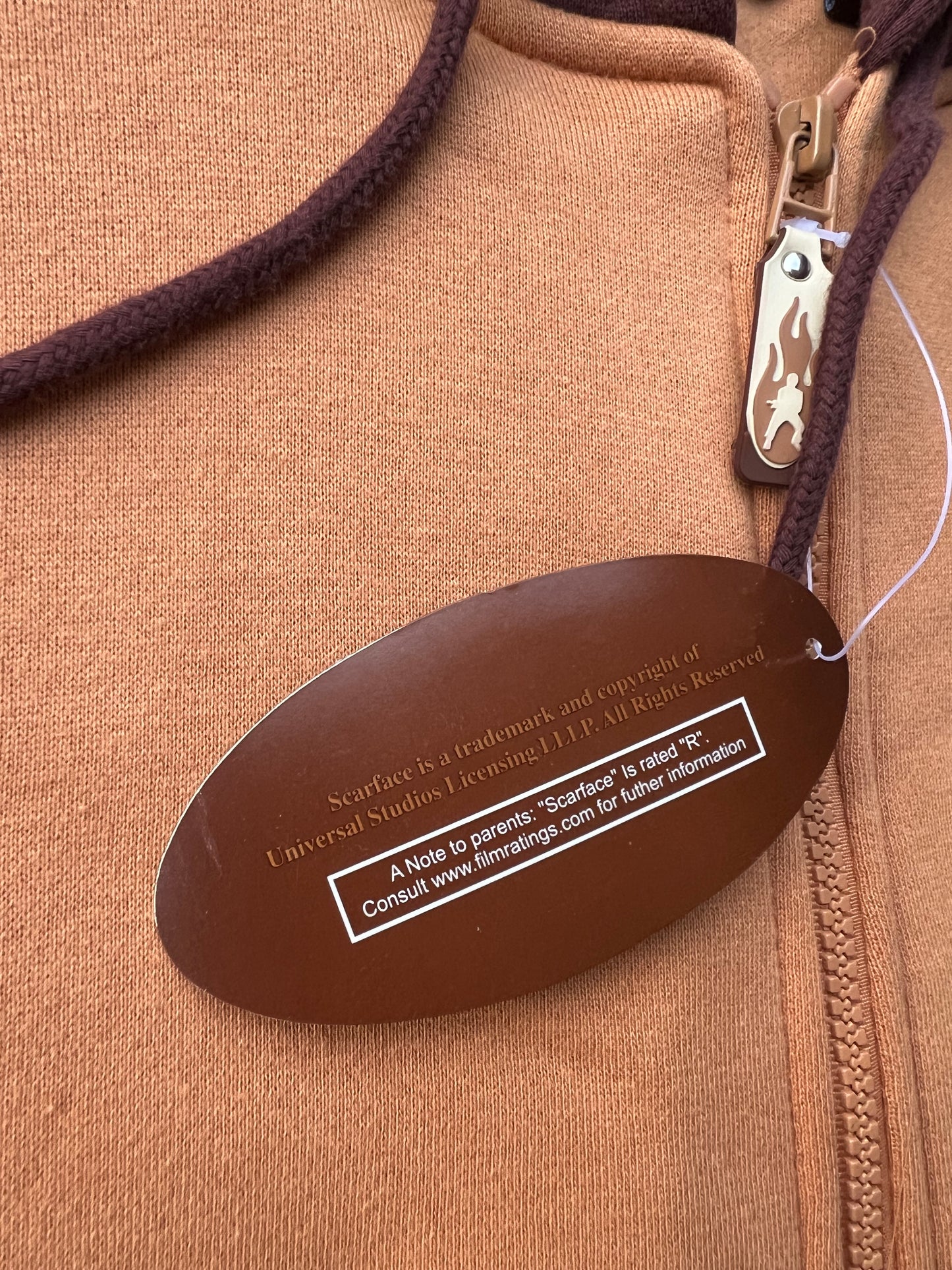 Early-2000s Scarface Clothing Co Zip Hoodie (XL) (New With Tags)