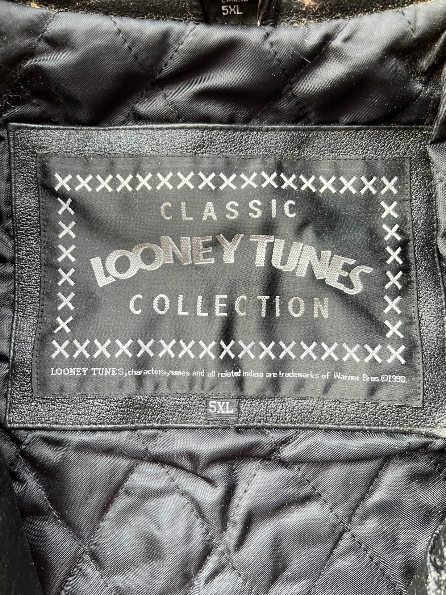 2002 Taz Leather Jacket (XXL) (New With Tags)