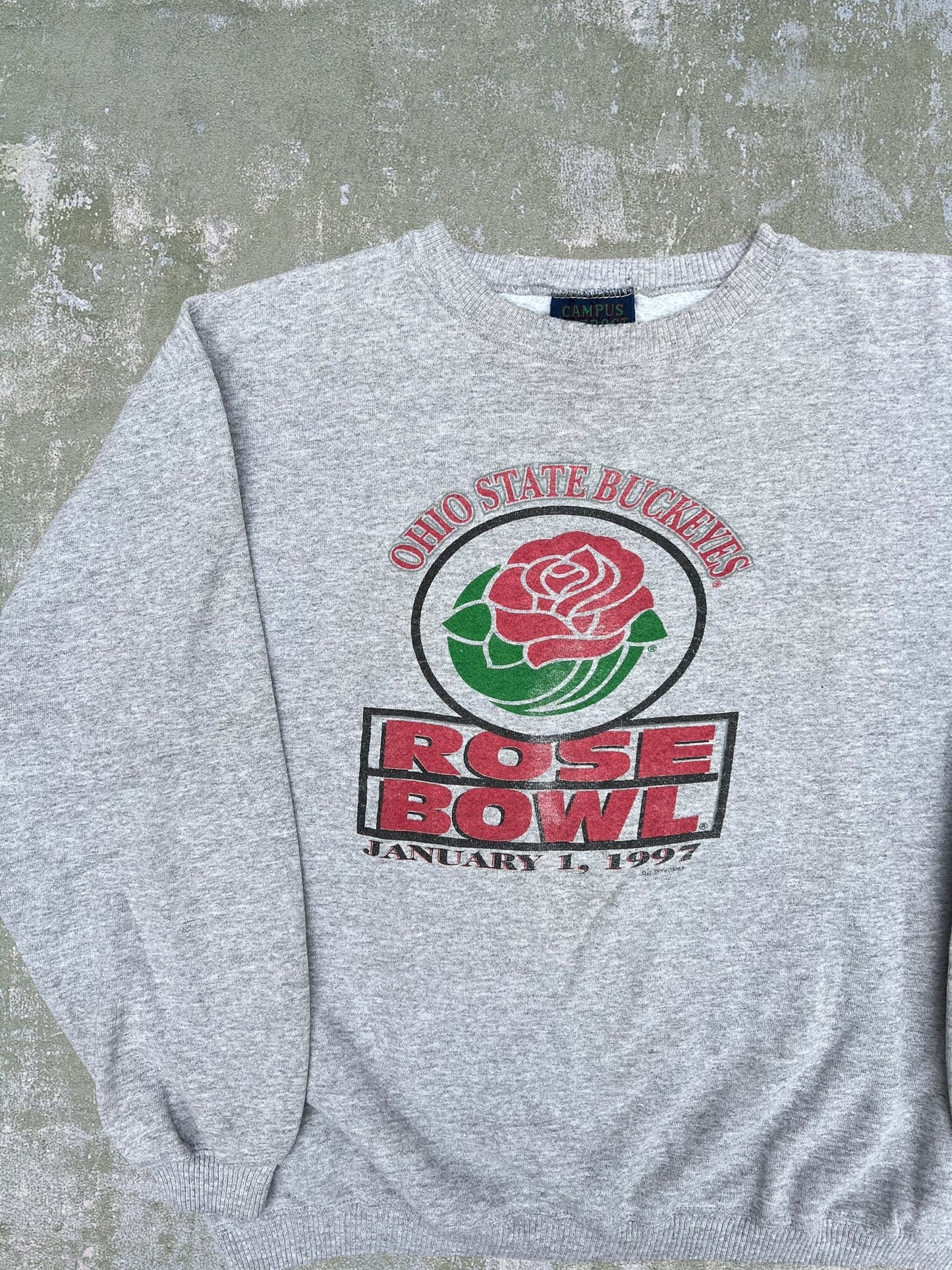 1997 Ohio State Buckeyes Rose Bowl Crewneck (L)