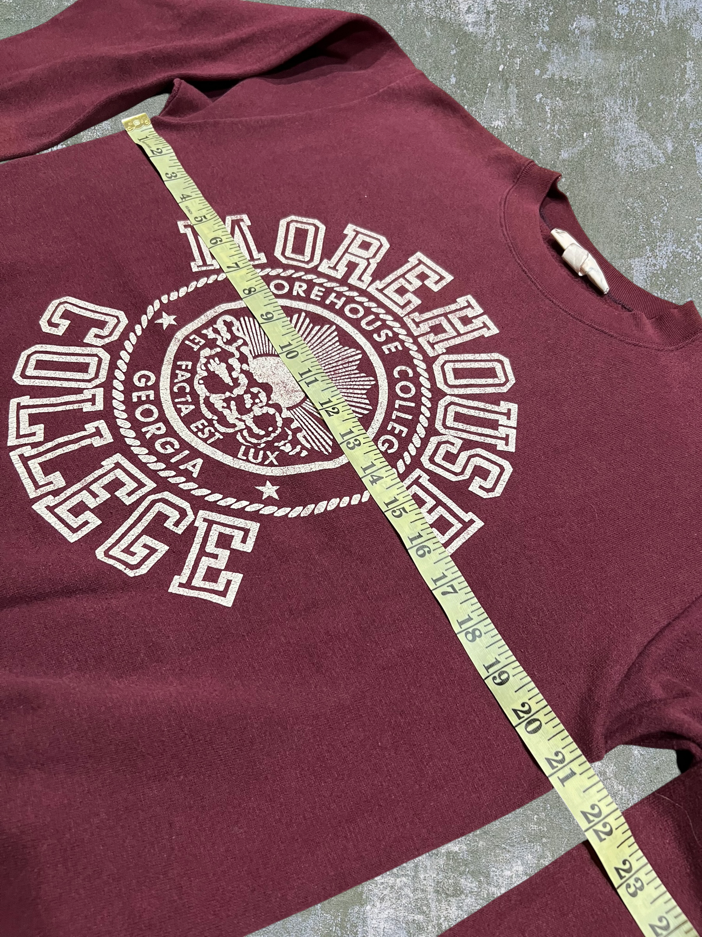 ‘80s Morehouse College Crewneck (M)