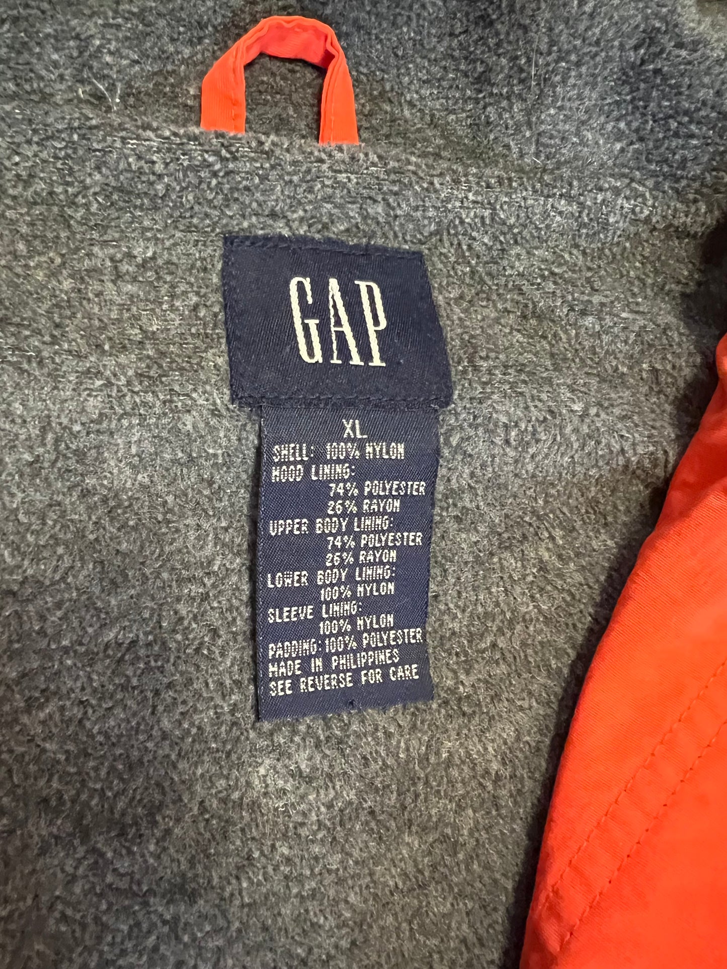 ‘90s/Early-2000s Gap Anorak Jacket (XL)