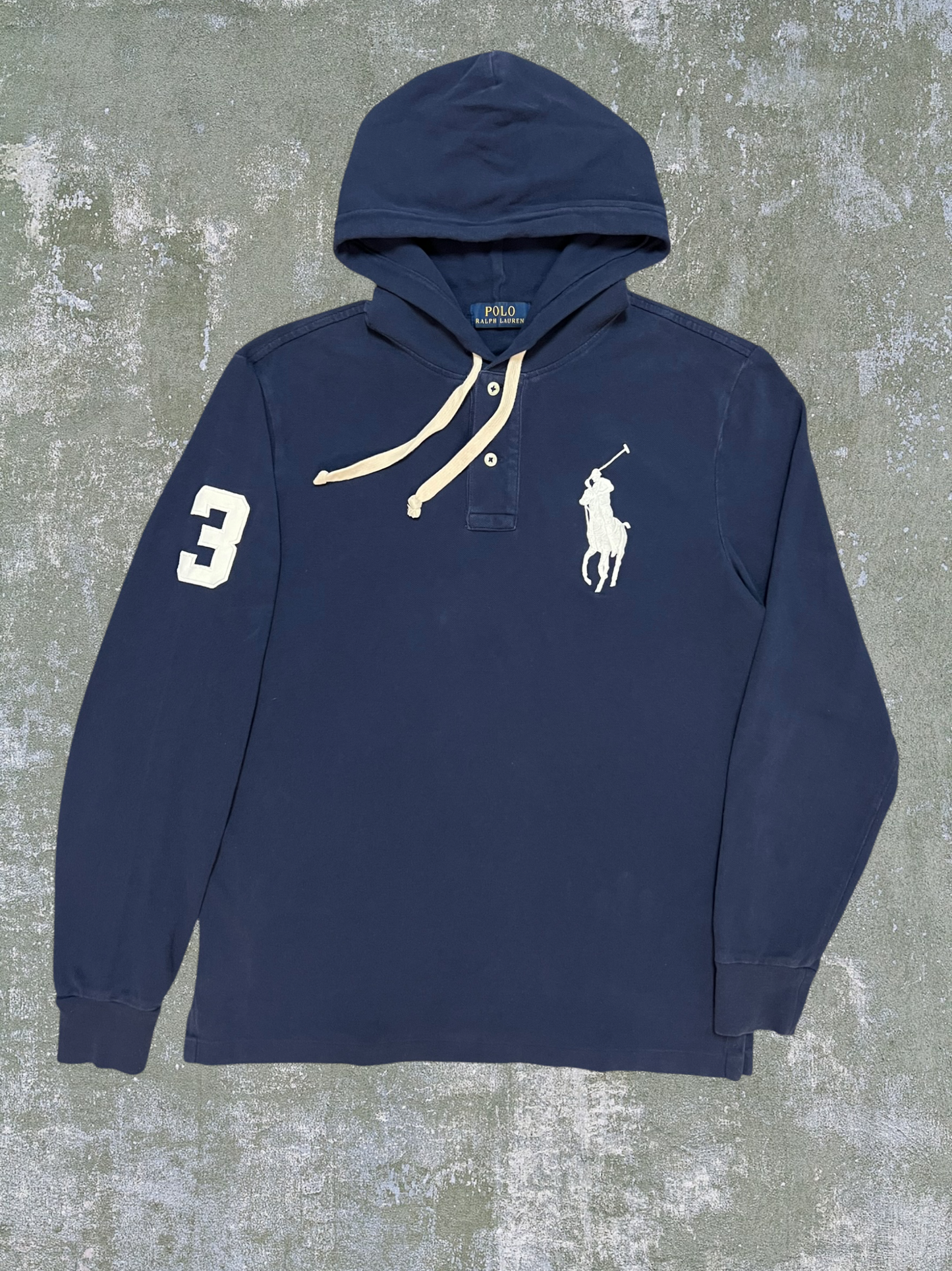 2010s Polo Ralph Lauren Big Pony Hooded Shirt (S)