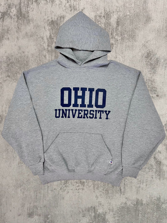 Early-2000s Russell Athletic Ohio University Hoodie (L)