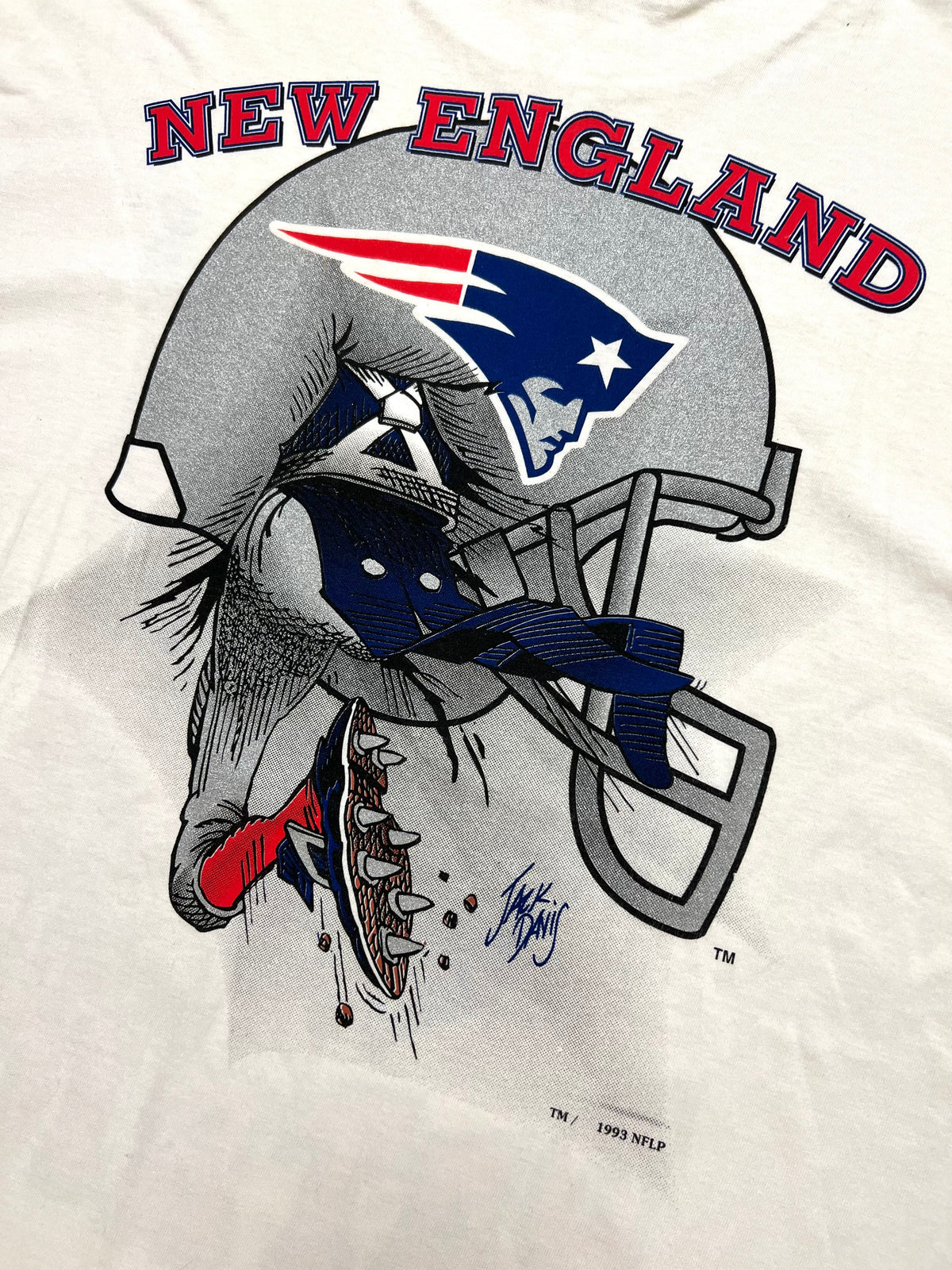 1993 Nutmeg New England Patriots Tee (XL)